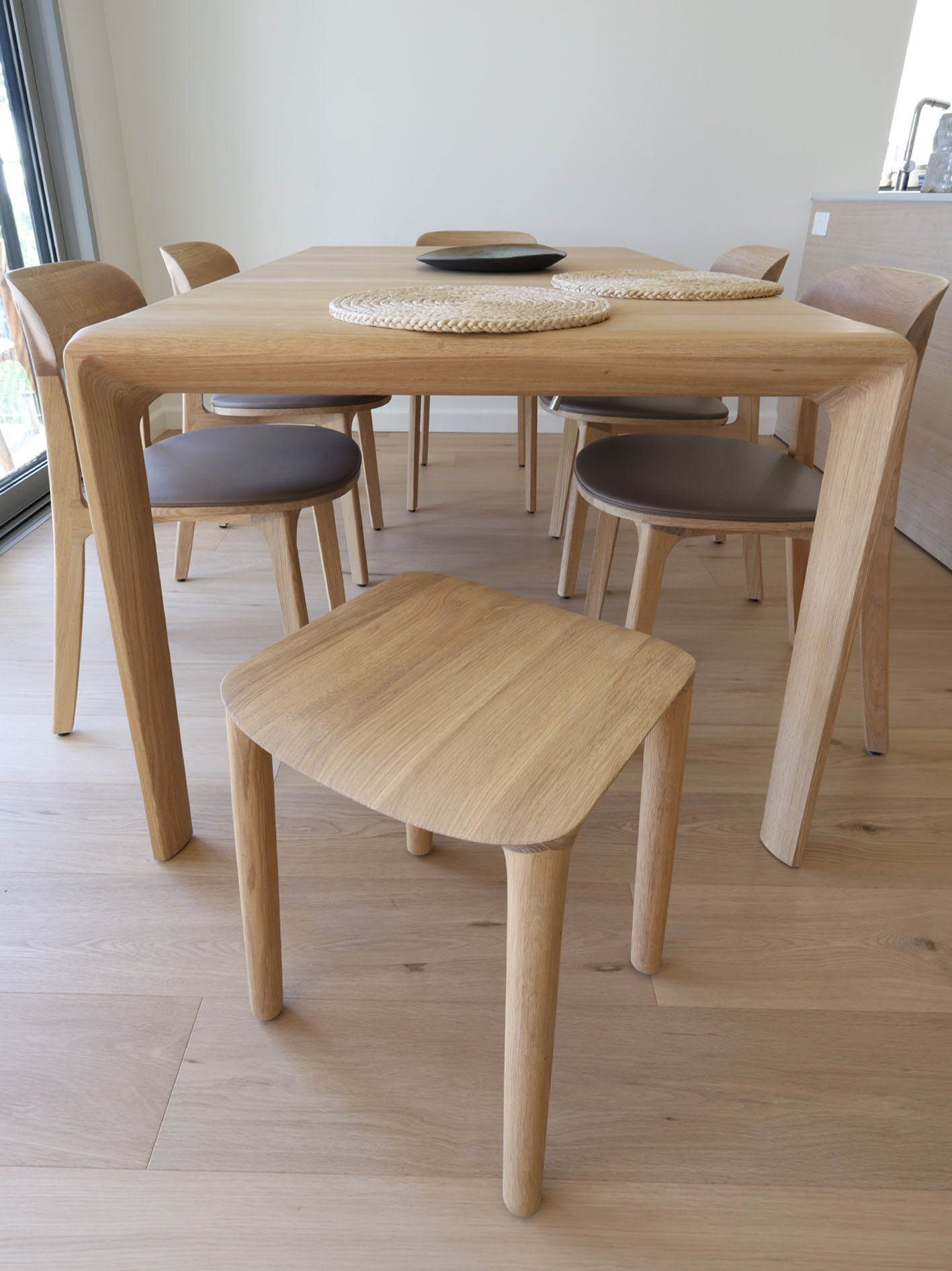 ARTISAN SHORT STOOL // NEVA, Oak