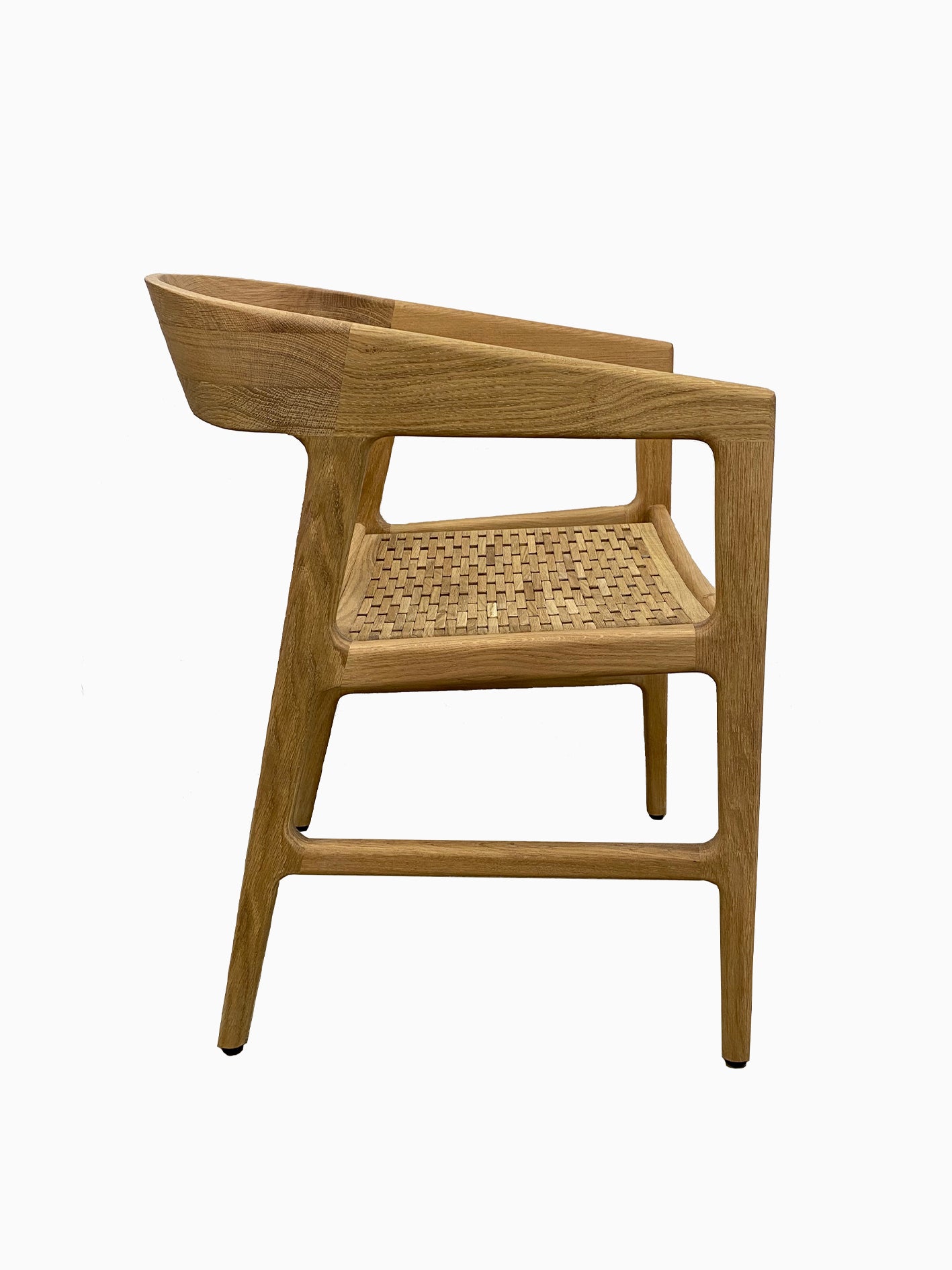 SALE - DINING CHAIR // TESA, Grid Seat, Oak (SET OF 6)