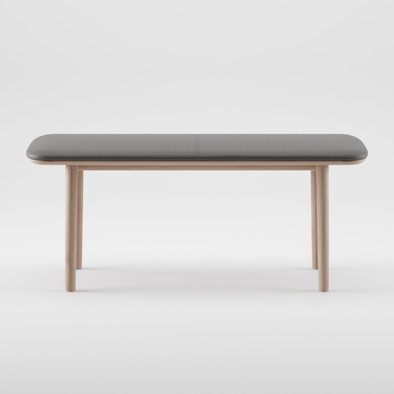 ARTISAN NEVA BENCH SEAT // Oak, Leather or Wood seat