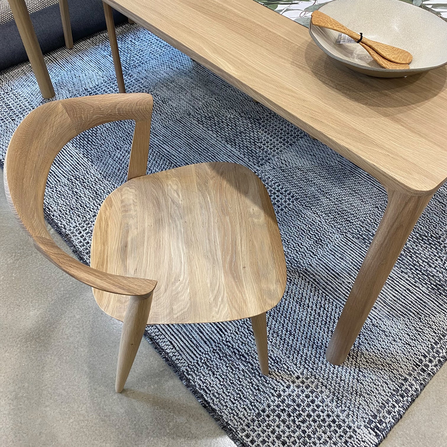 SALE - DINING CHAIR // ADDO, Oak seat