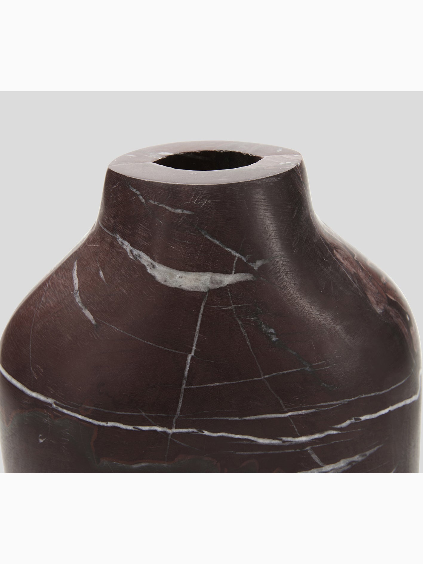 VASE // Marble, ROSSO