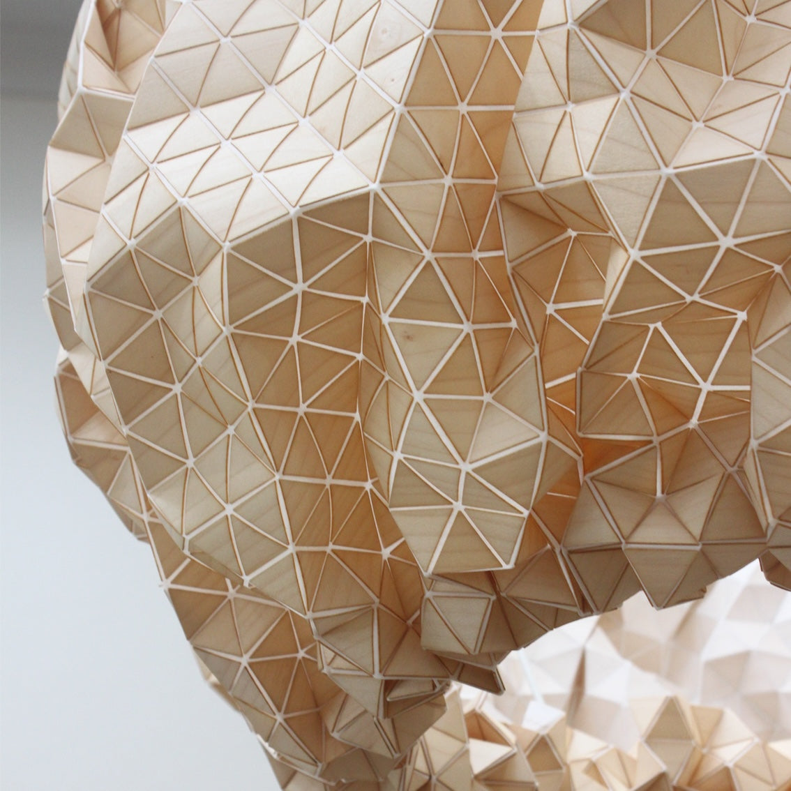 CEILING PENDANT // Wooden sculptures, MAPLE