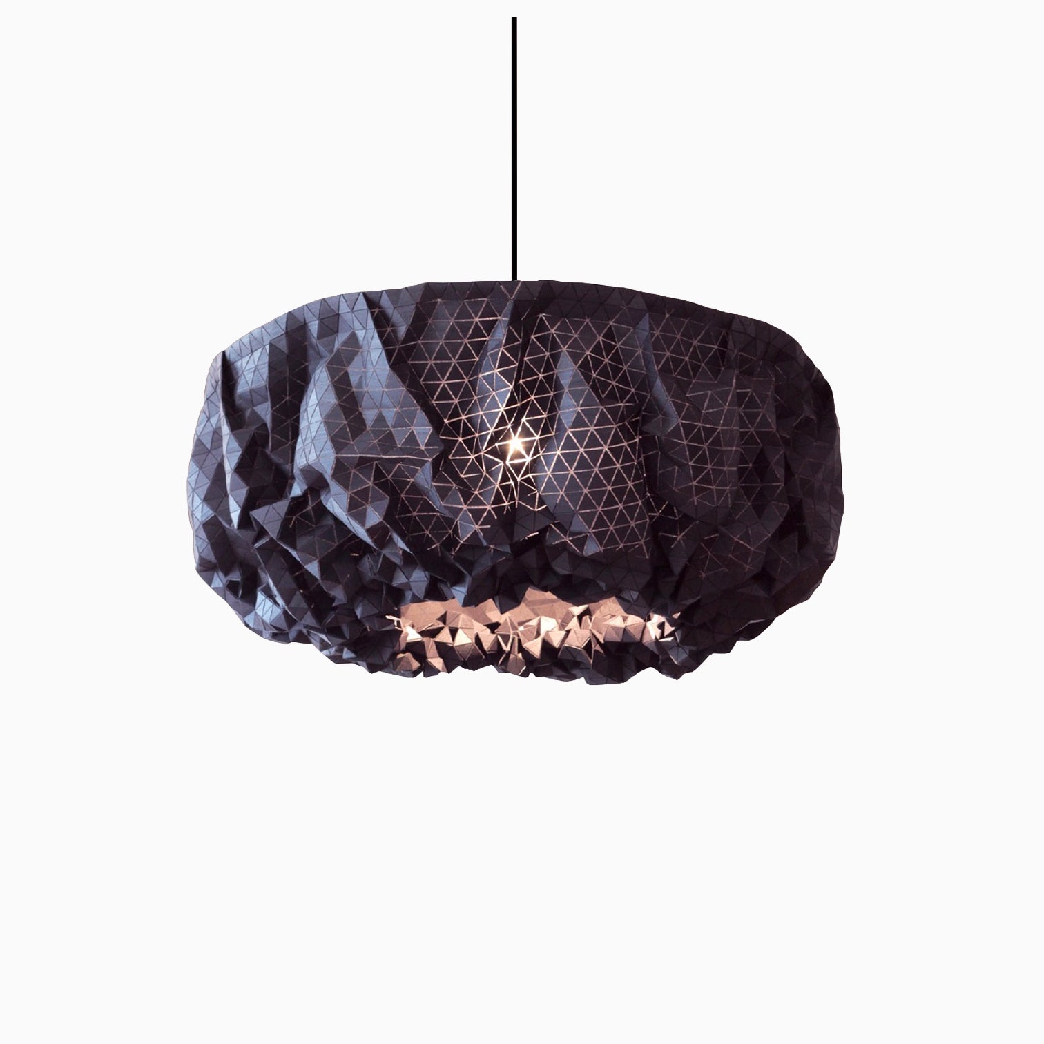 CEILING PENDANT // Wooden sculptures, MIDNIGHT
