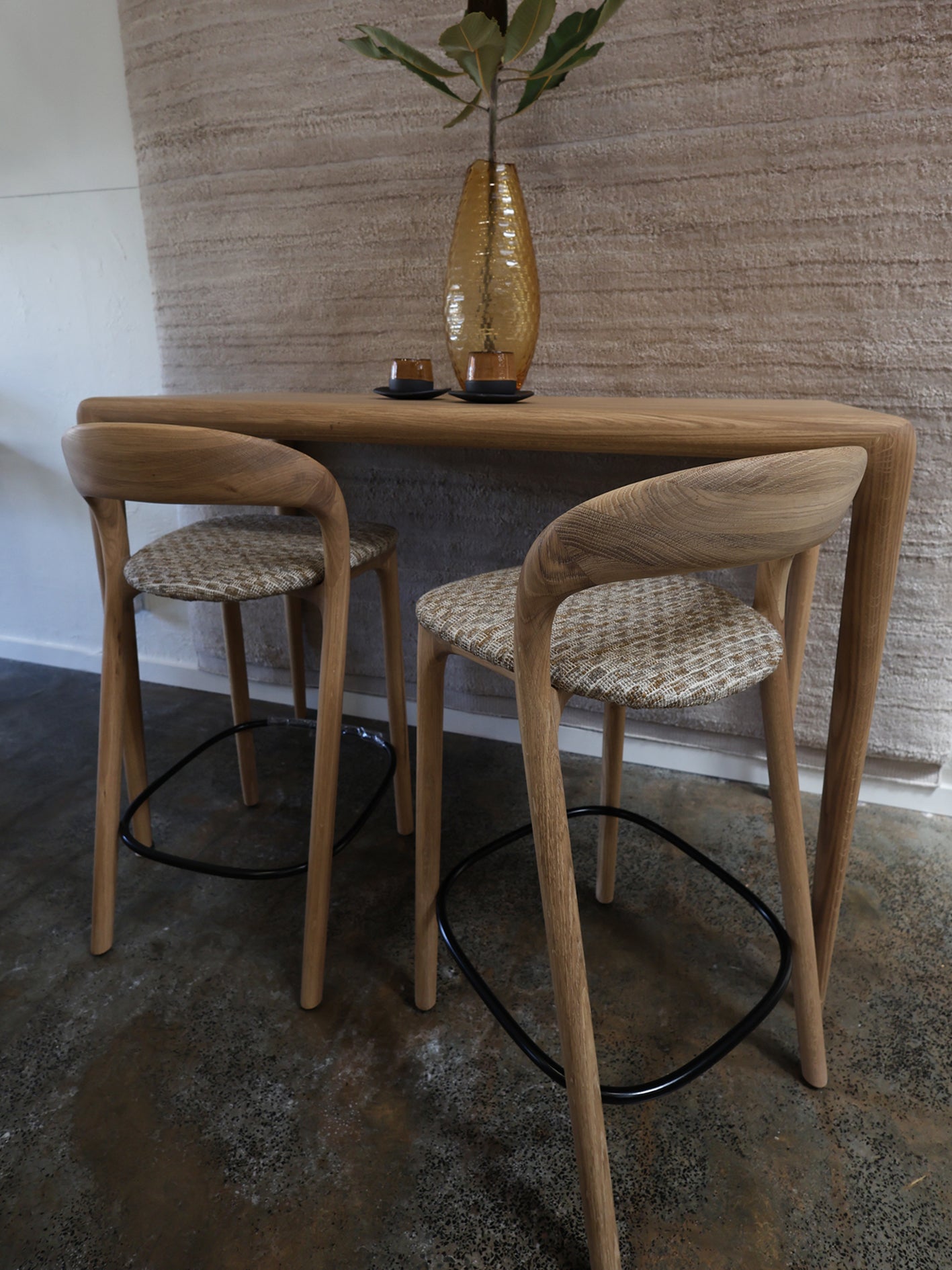 ARTISAN NEVA LIGHT CHAIR // Oak + Ramie Upholstery
