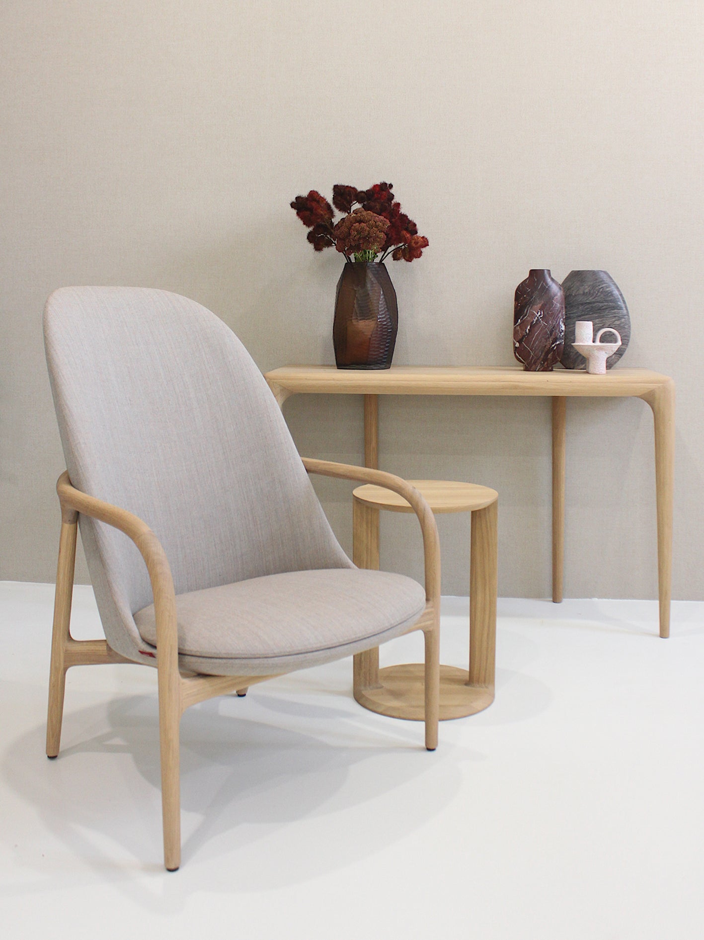 VASE // Marble, ROSSO