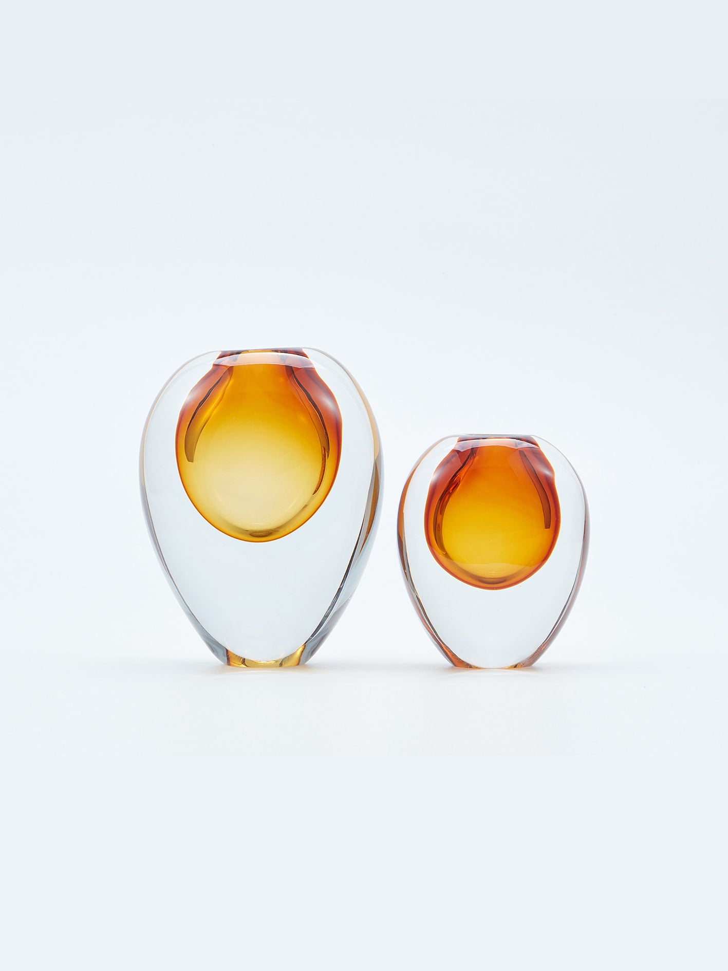VASE // Glass, AMBER, Perle
