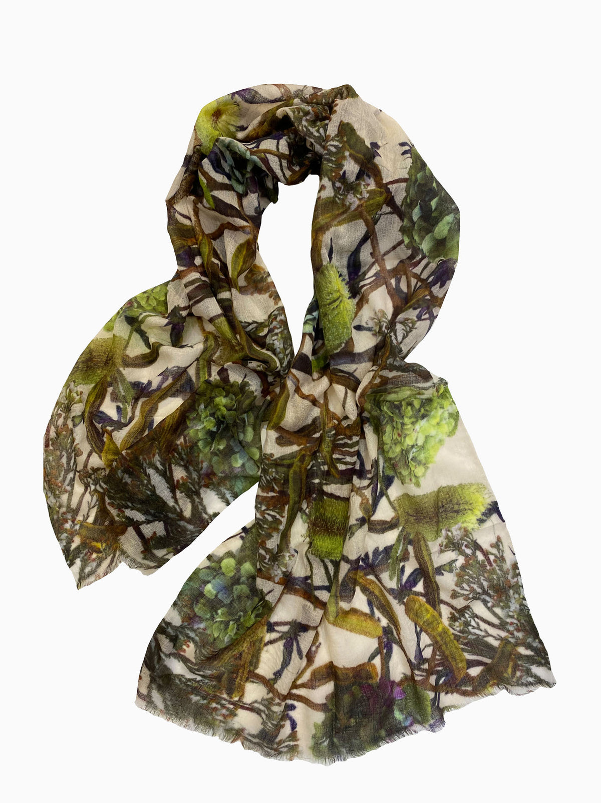 LUXURY SHAWL // Hydrangea & Banksia