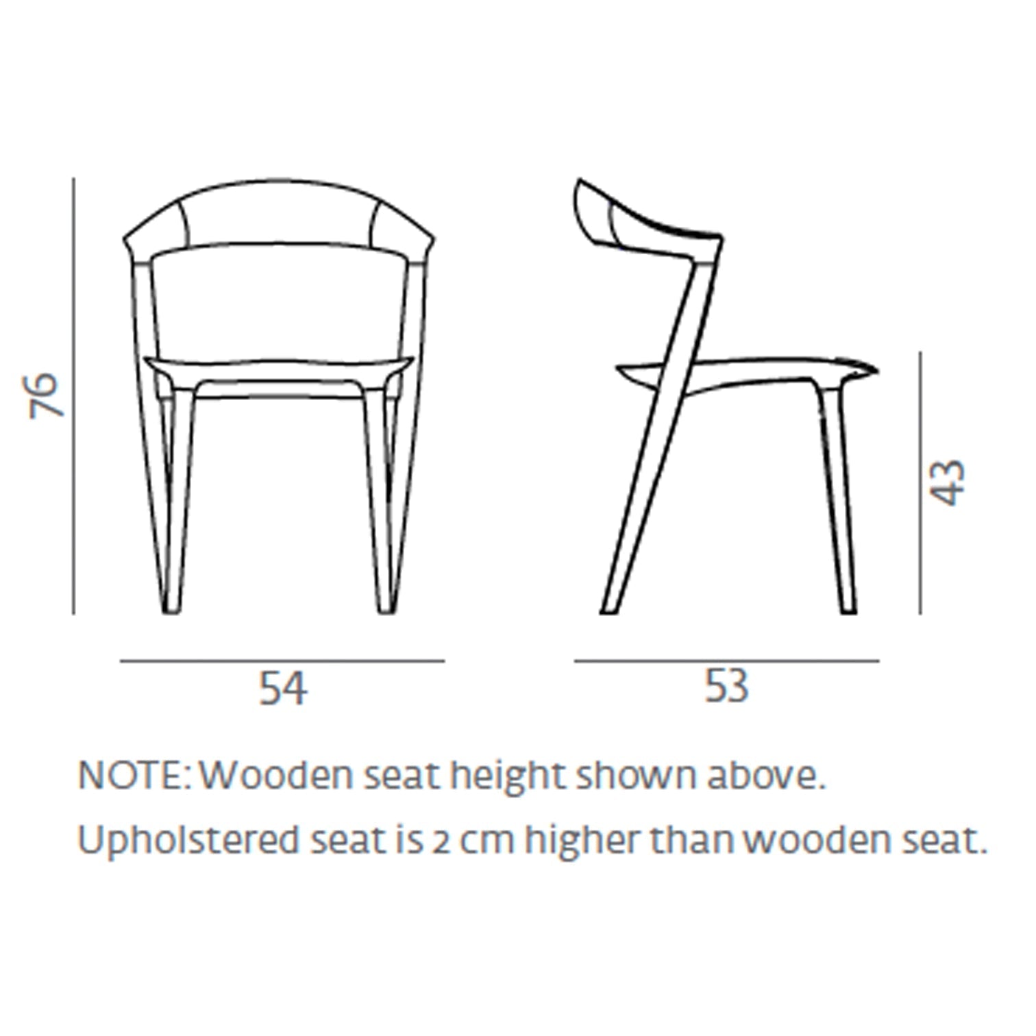 ARTISAN ADDO CHAIR // Oak, Wood Seat or Leather