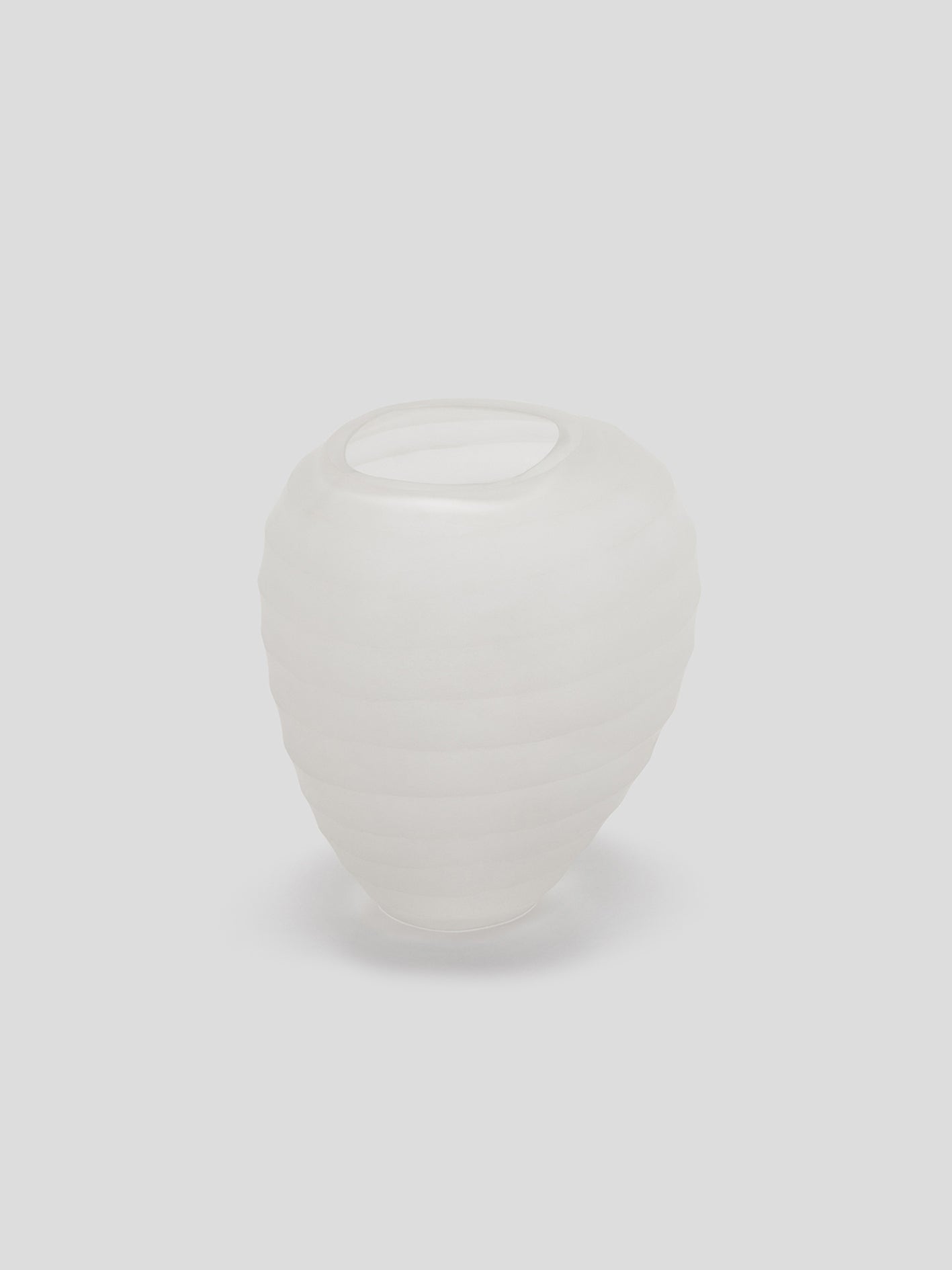 VASE // Glass, Akoya [WHITE]