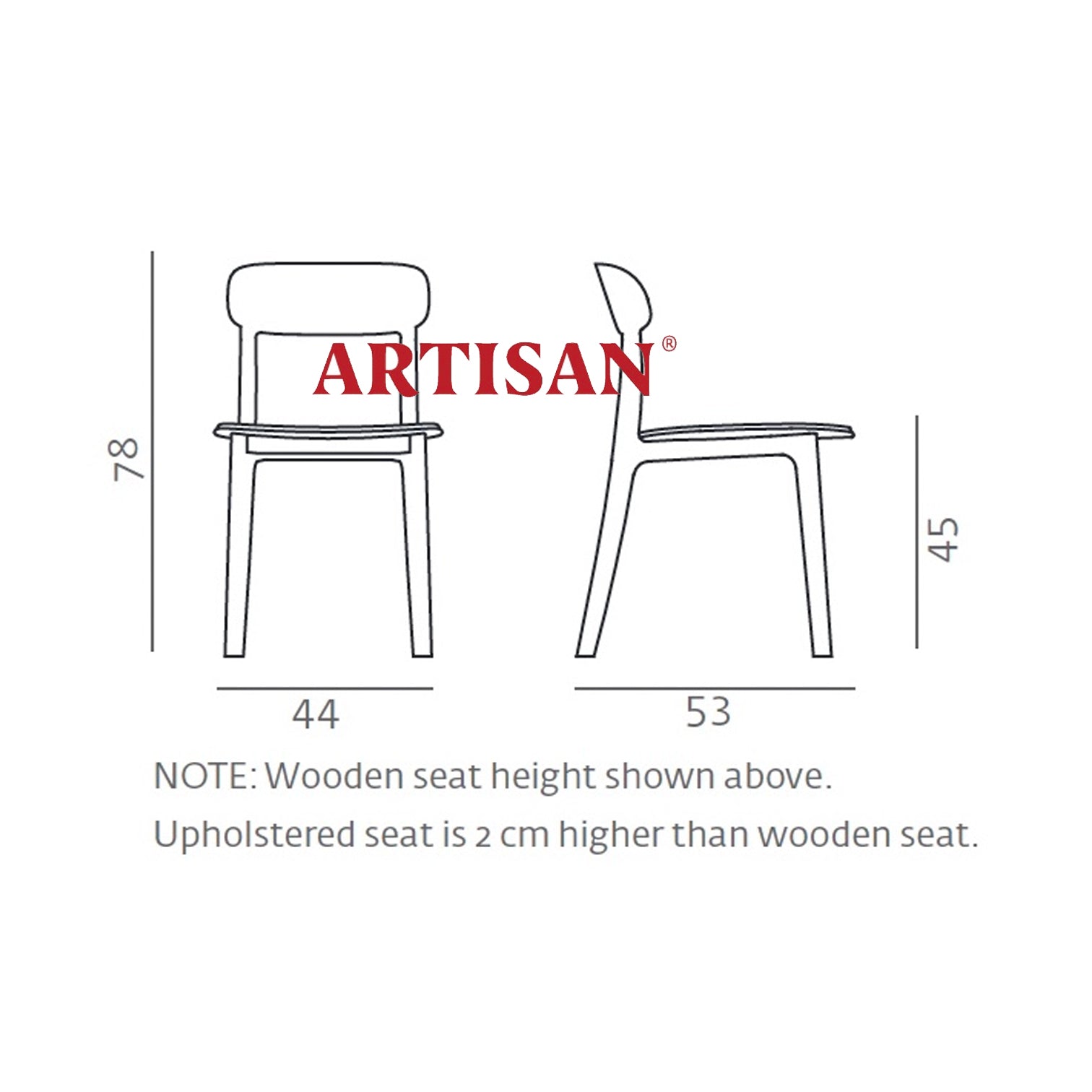 ARTISAN TANKA CHAIR // Oak + Leather [GREEN]