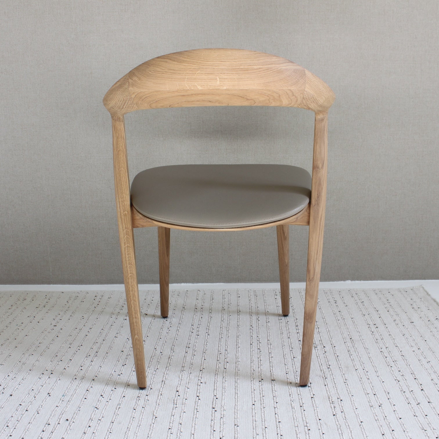 ARTISAN ADDO CHAIR // Oak, Wood Seat or Leather