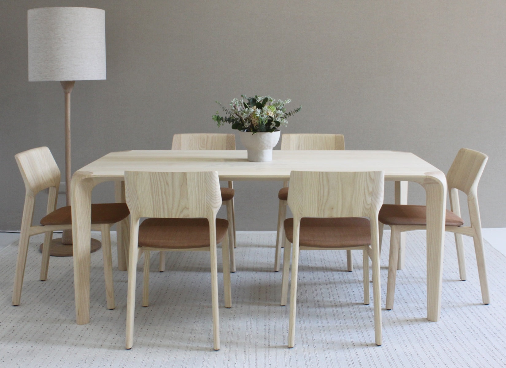 SALE - DINING SUITE // Flow & Fin, ASH [6 seats]