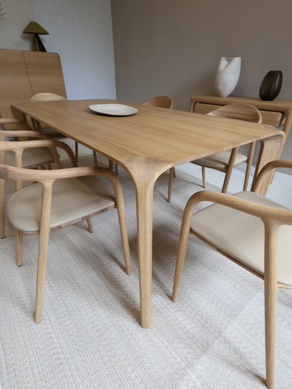 ARTISAN DINING TABLE // FLOW, OAK [6-8 Seats]