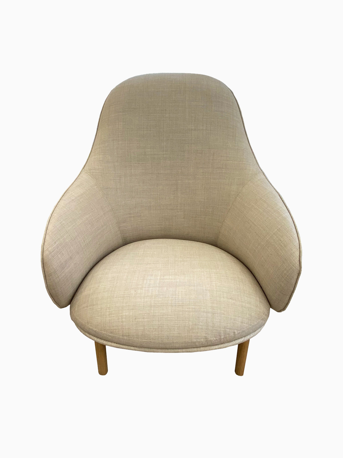 SALE - MELA LOUNGE CHAIR // High back, [SAND Remix 223]