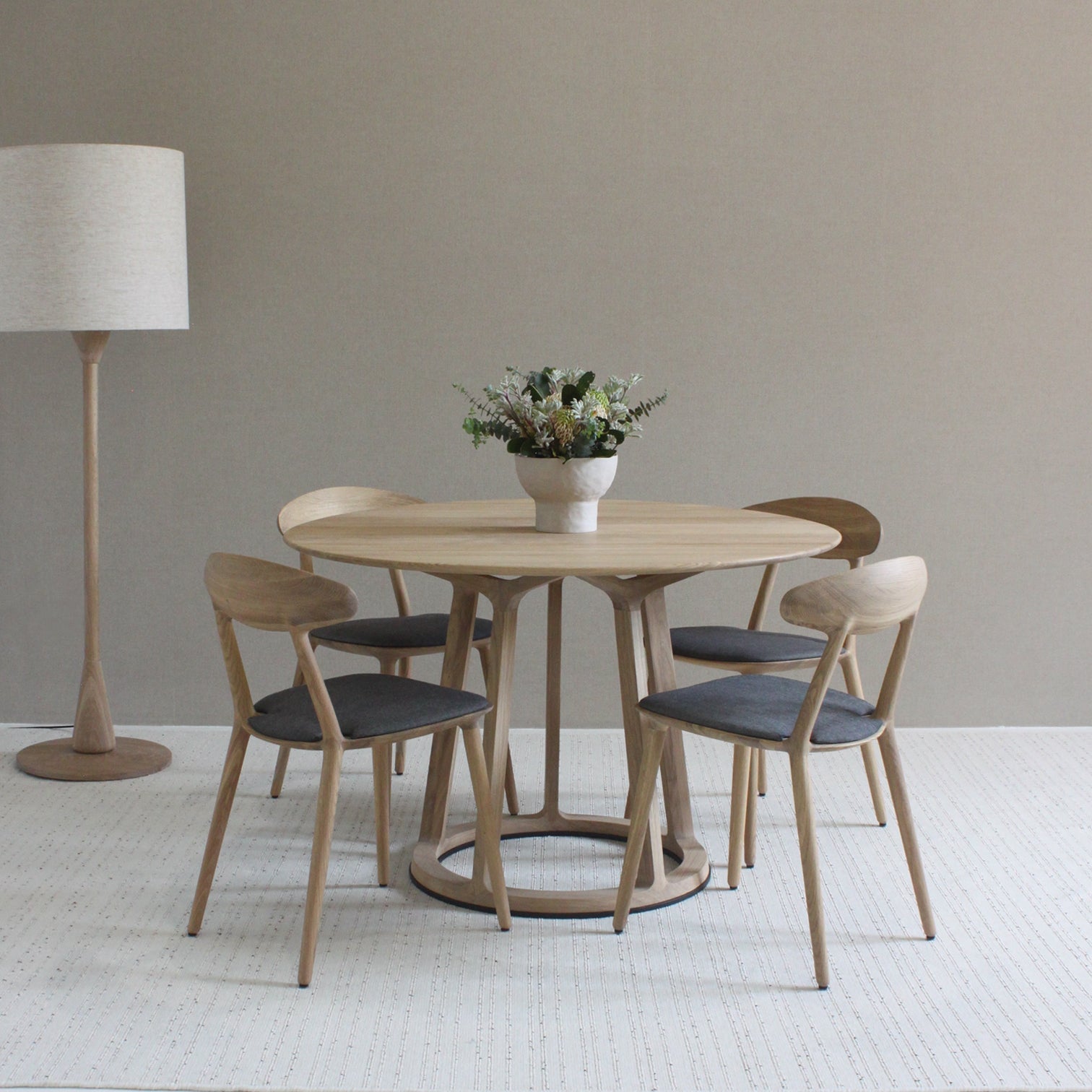 SALE - DINING SUITE // Pivot & Wu OAK [6 seats]