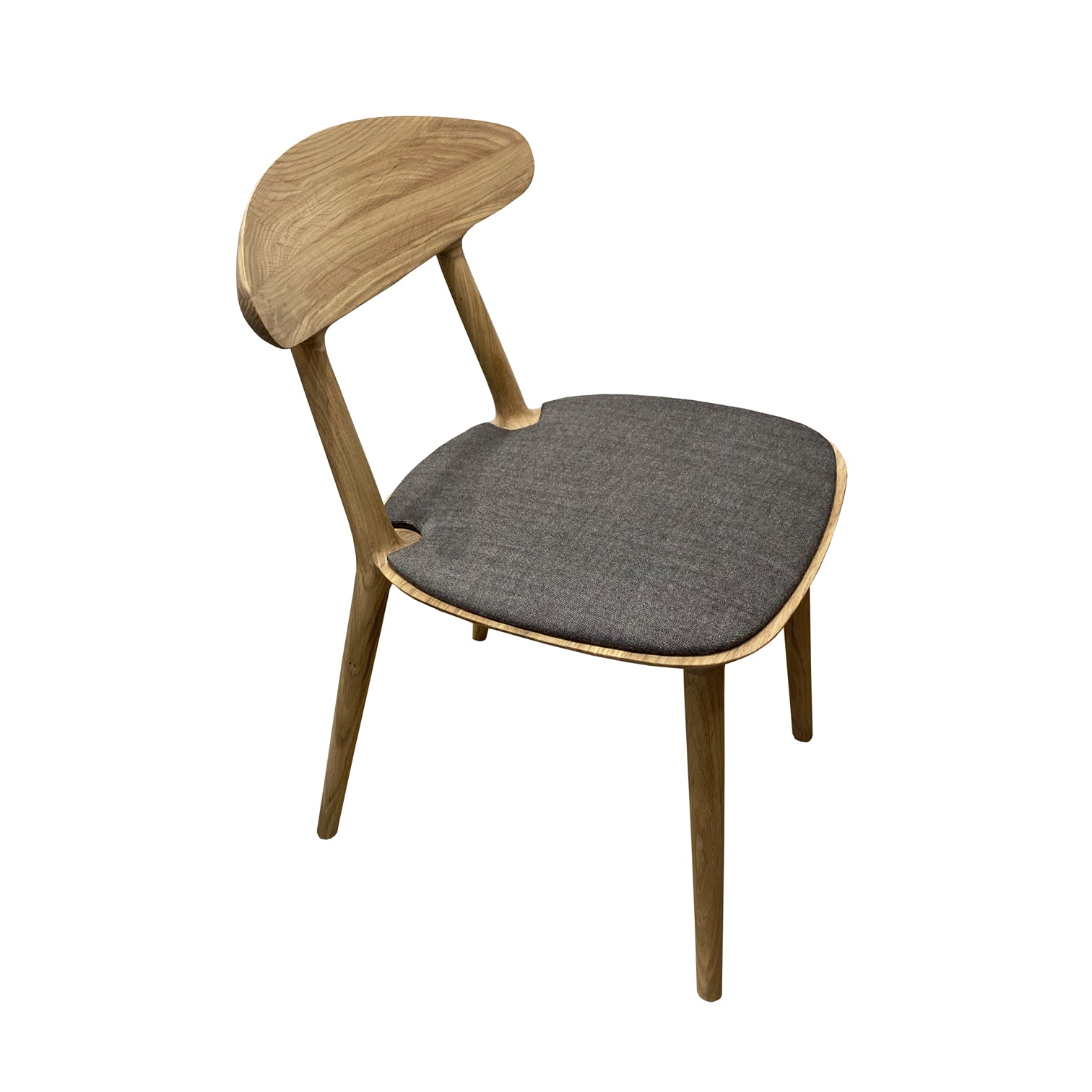 ARTISAN WU CHAIR // Oak, Wool [CHARCOAL or OLIVE]