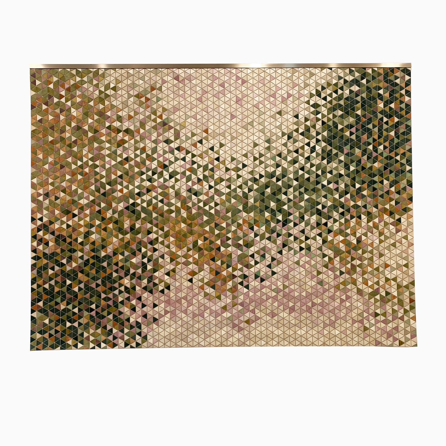 WALL HANGING // Wooden sculptures, Dyed Melange [ATACAMA]