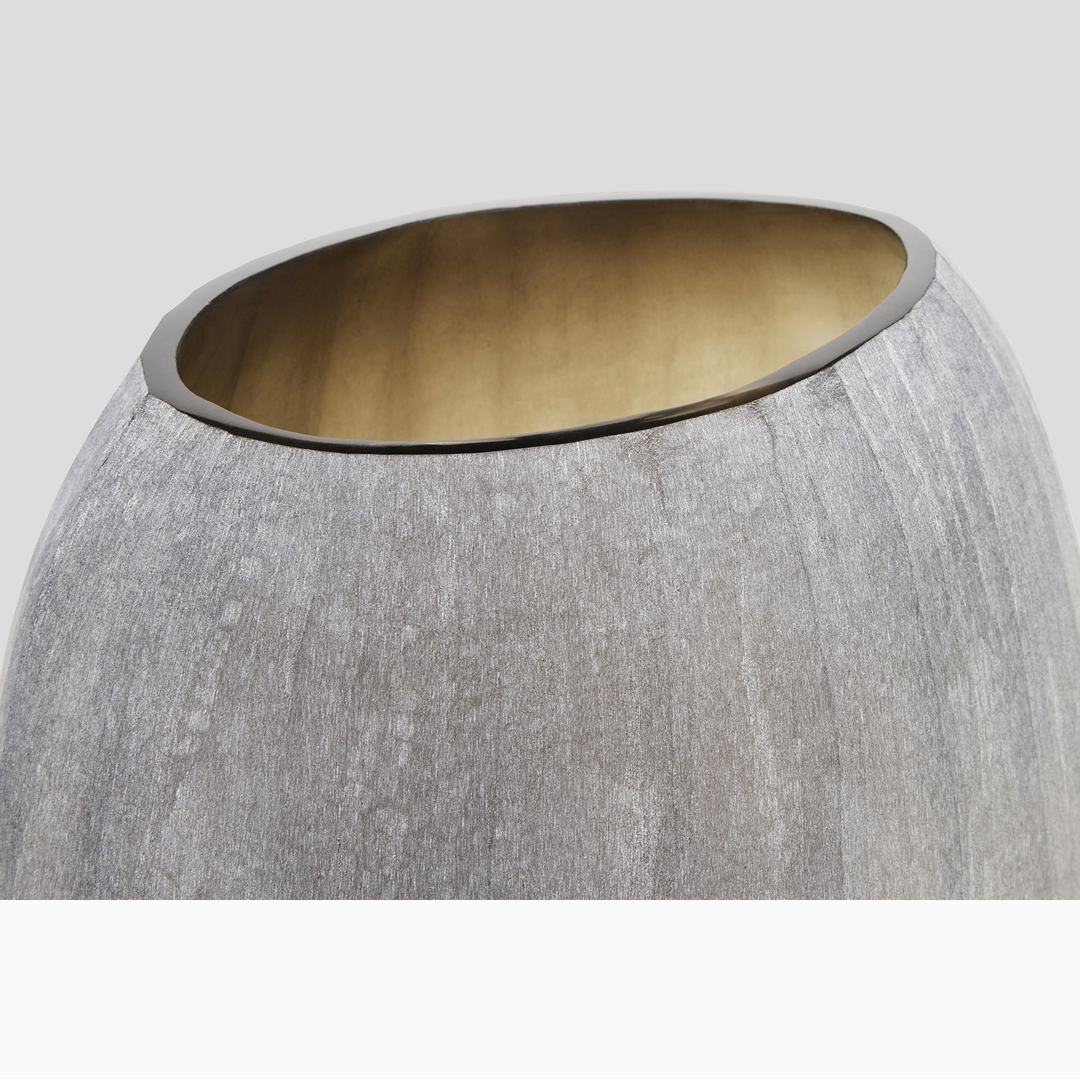 VASE // Glass, AURA Etched [BRONZE]