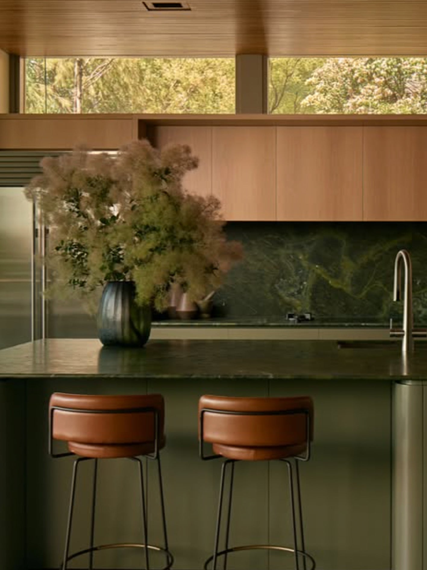 VASE // Glass, AURA [Moss]