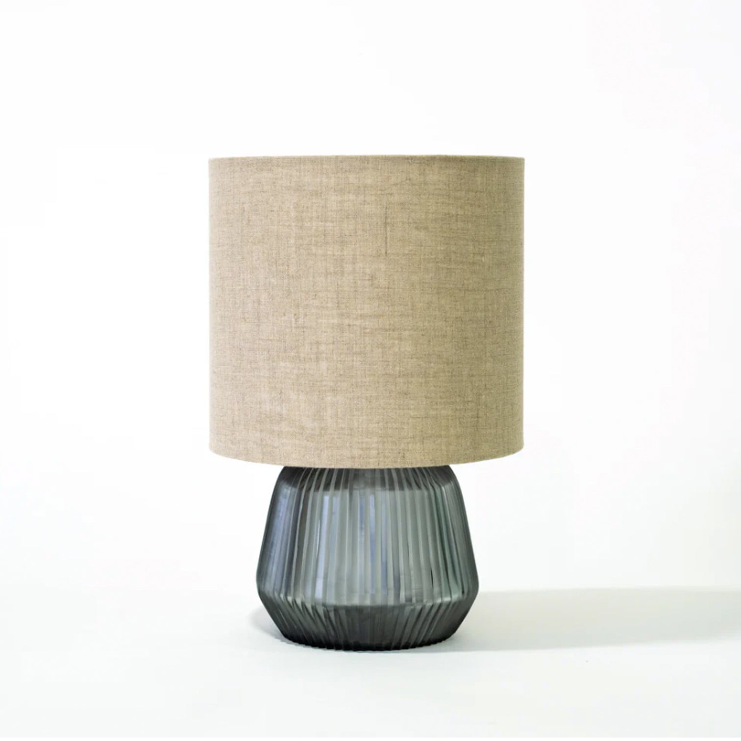TABLE LAMP // Glass, GREY, Sml