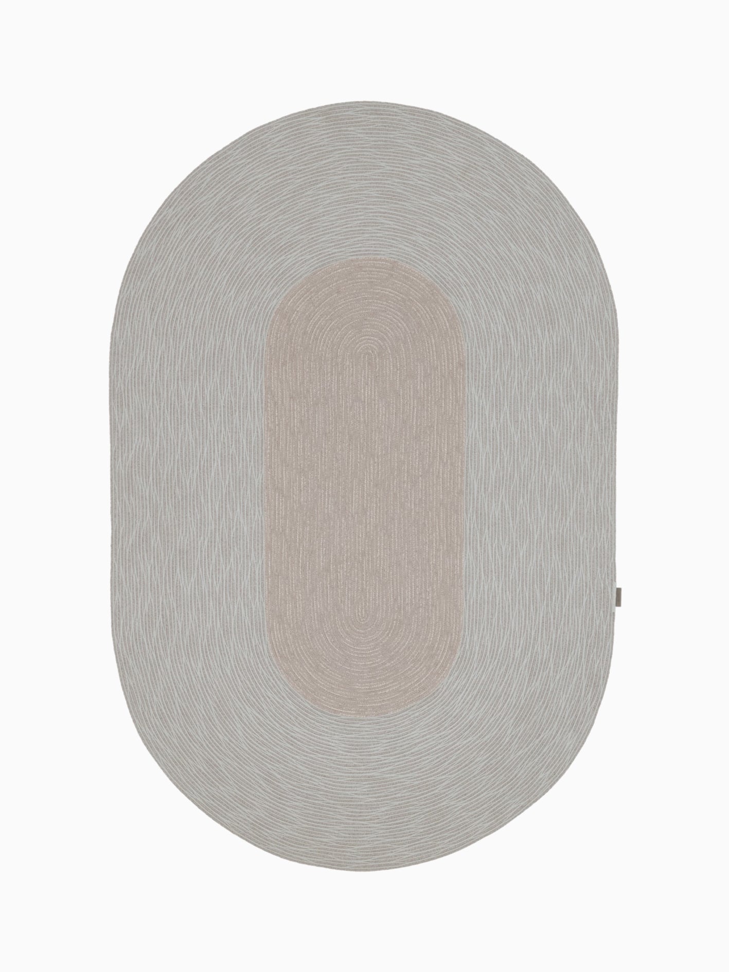 RUG // [Stitched] BRAID, Rise [Oval]