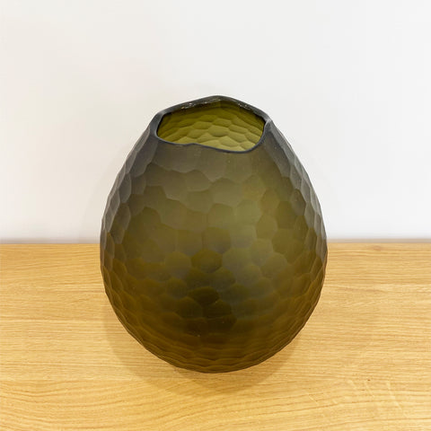 VASE // Glass, BRIOLETTE, Moss