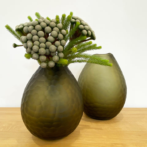 VASE // Glass, BRIOLETTE, Moss