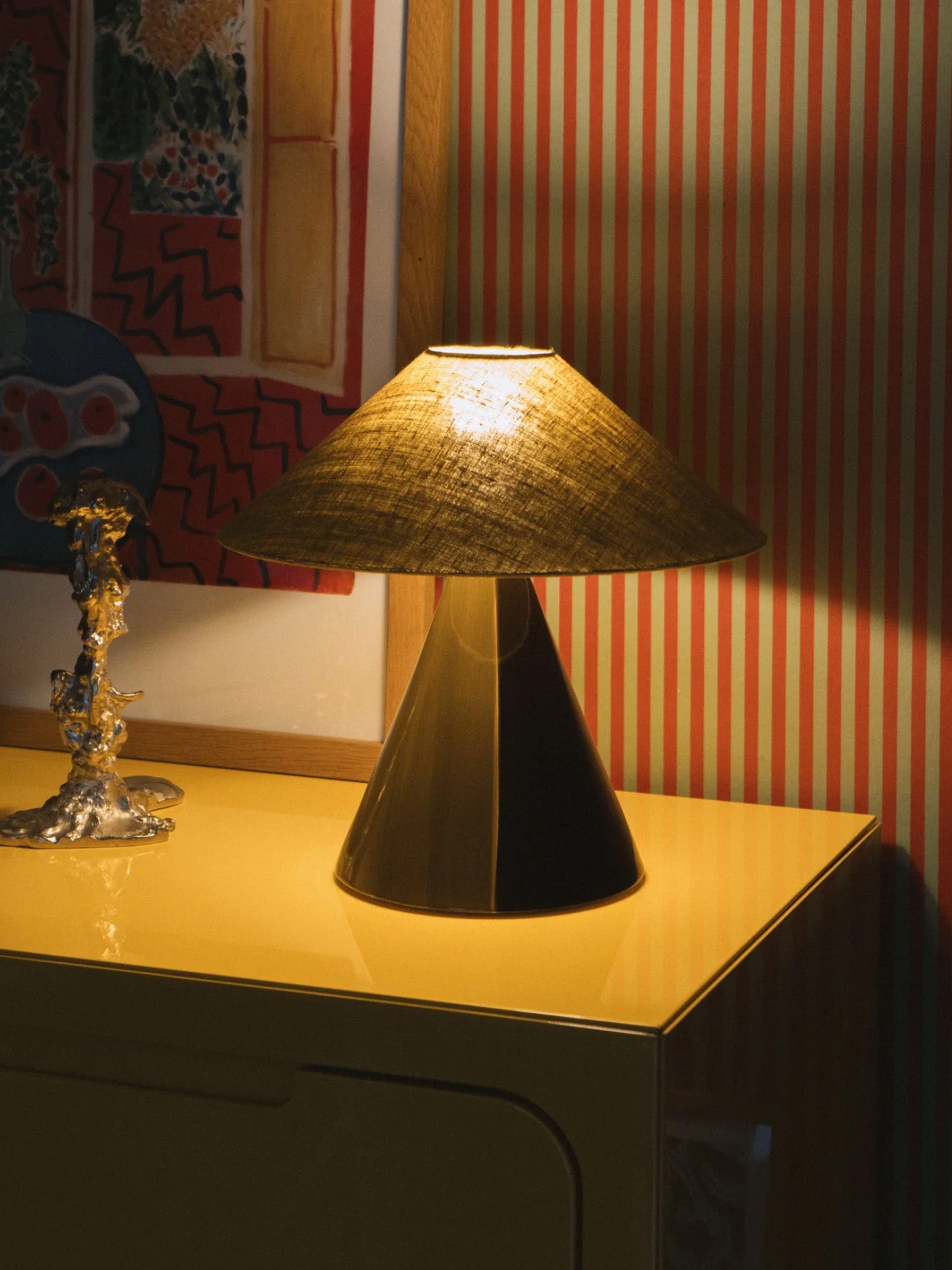 TABLE LAMP - Caterina [Golden Olive]