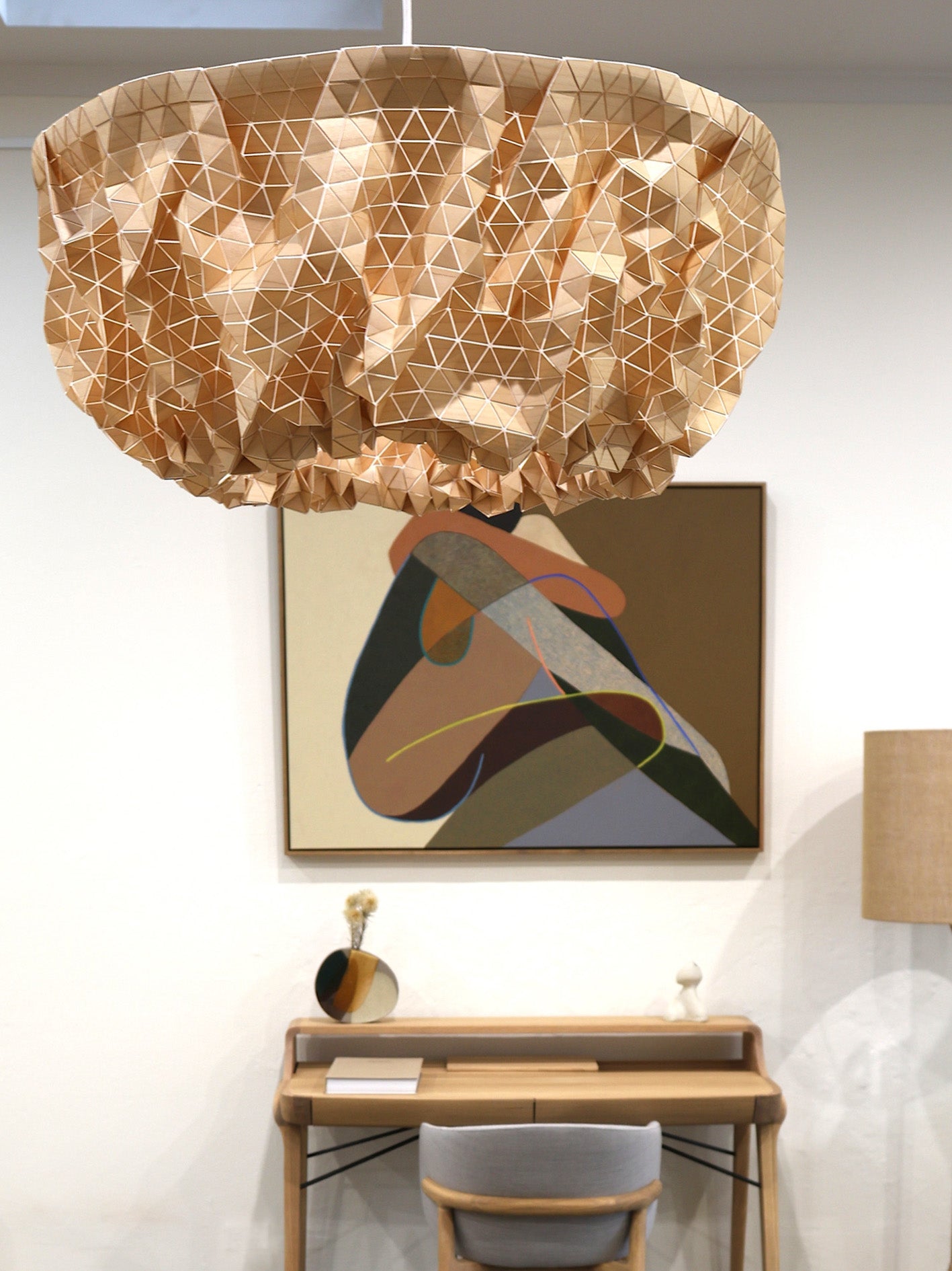 CEILING PENDANT // Wooden sculptures, MAPLE