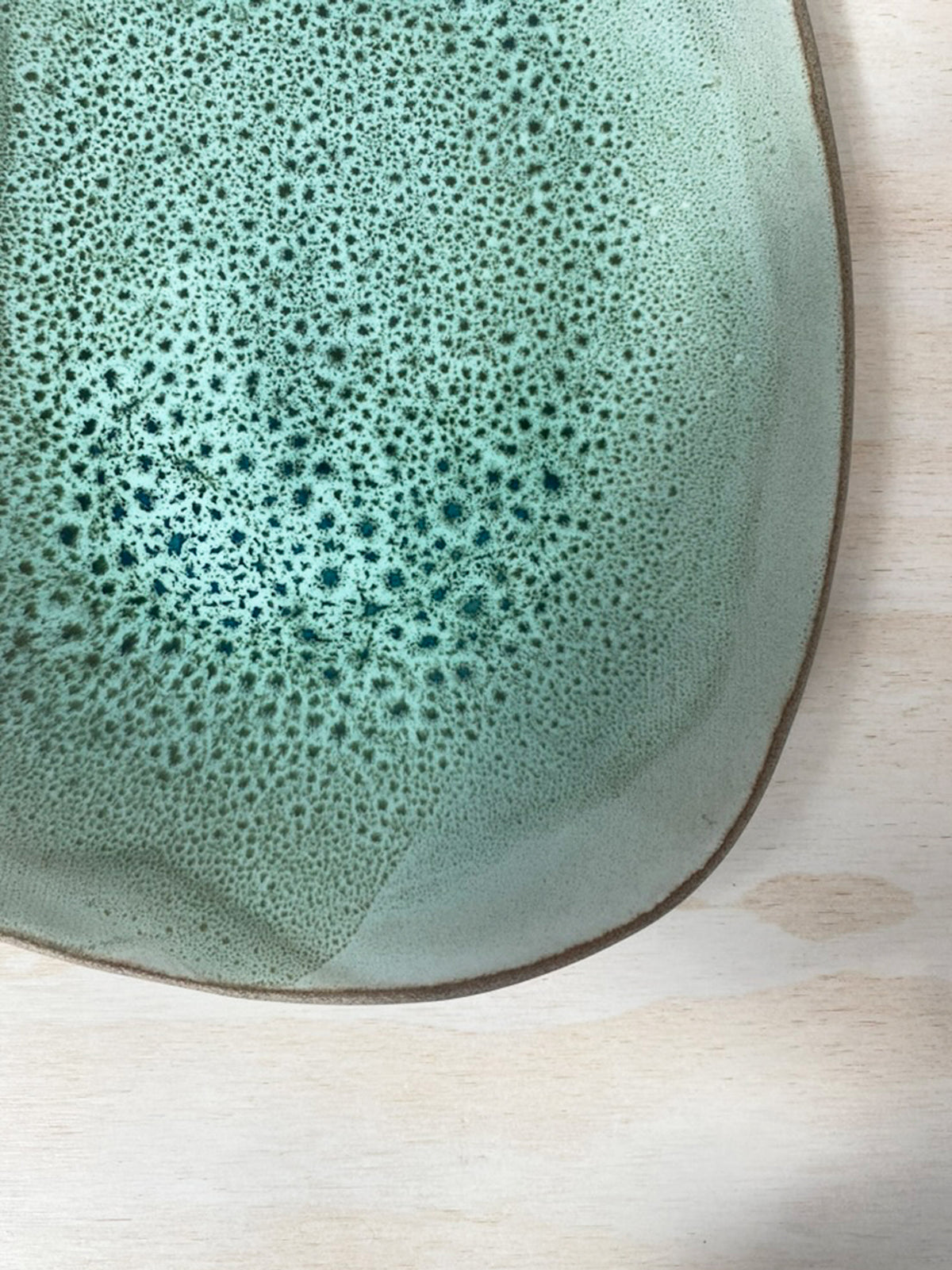 SERVING PLATTER // Speckled Verde