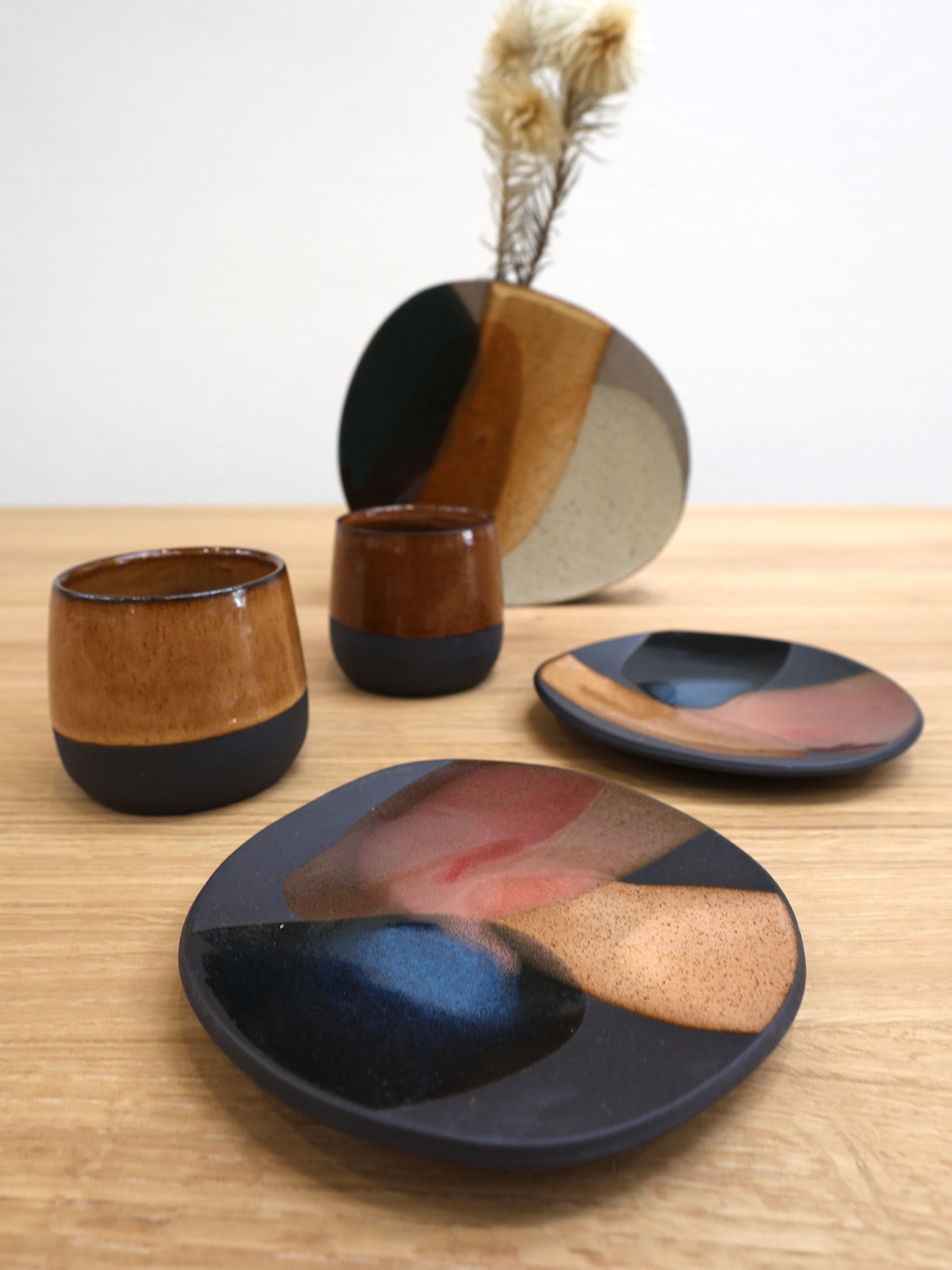 CUP & SAUCER // Art Series [OCHRE]