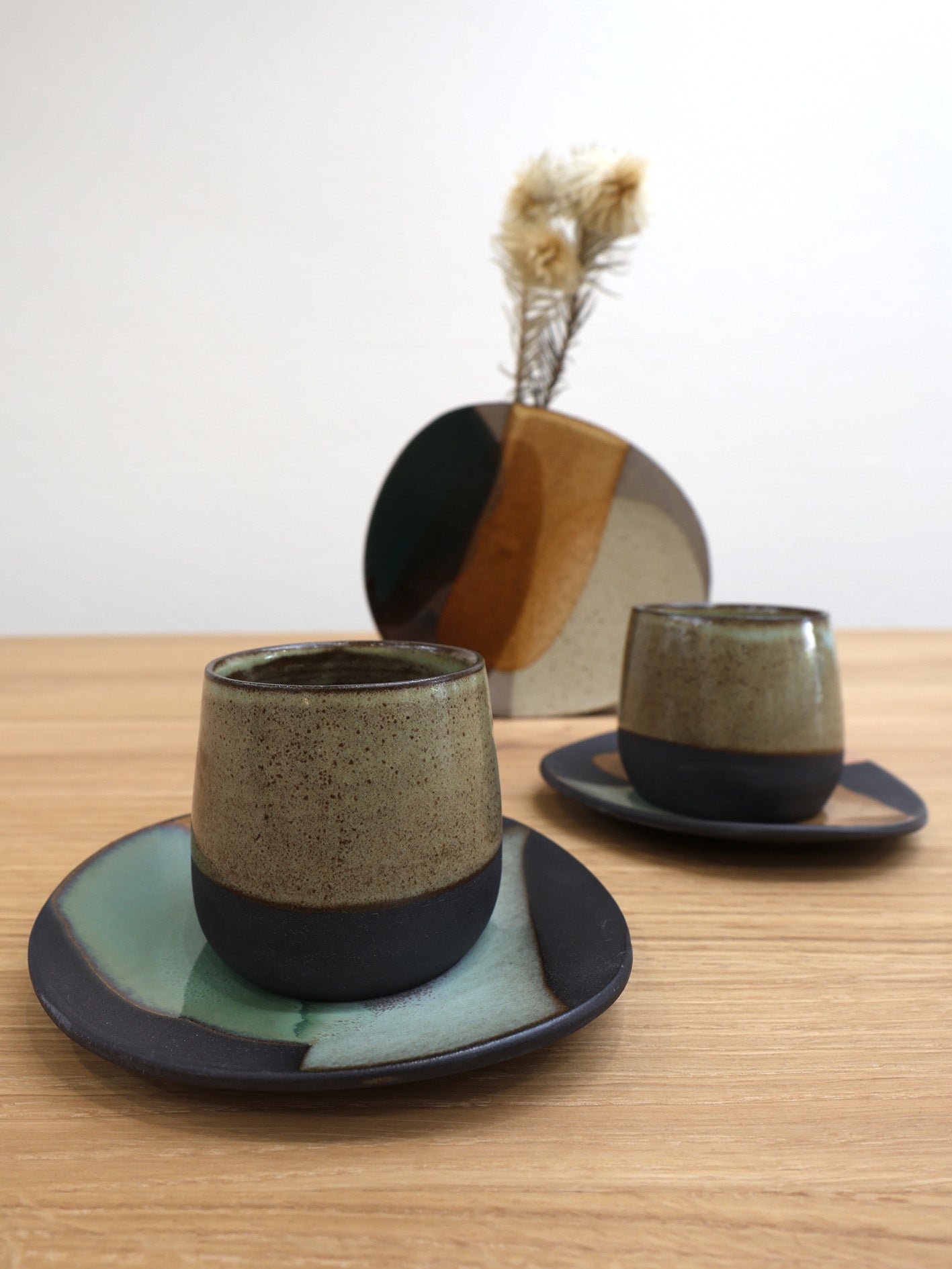 CUP & SAUCER // Art Series [PINE]