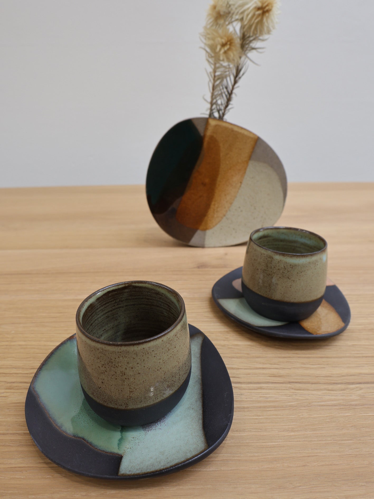 CUP & SAUCER // Art Series [PINE]