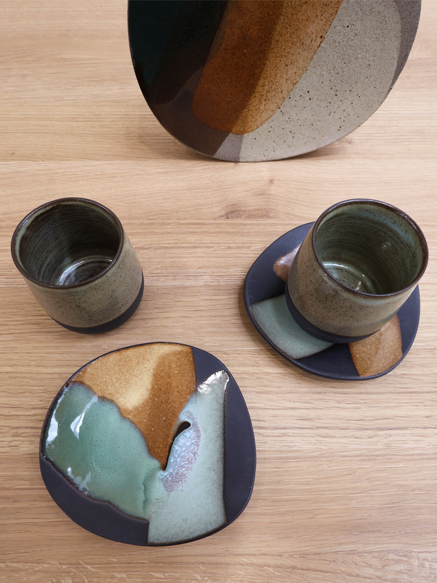 CUP & SAUCER // Art Series [PINE]