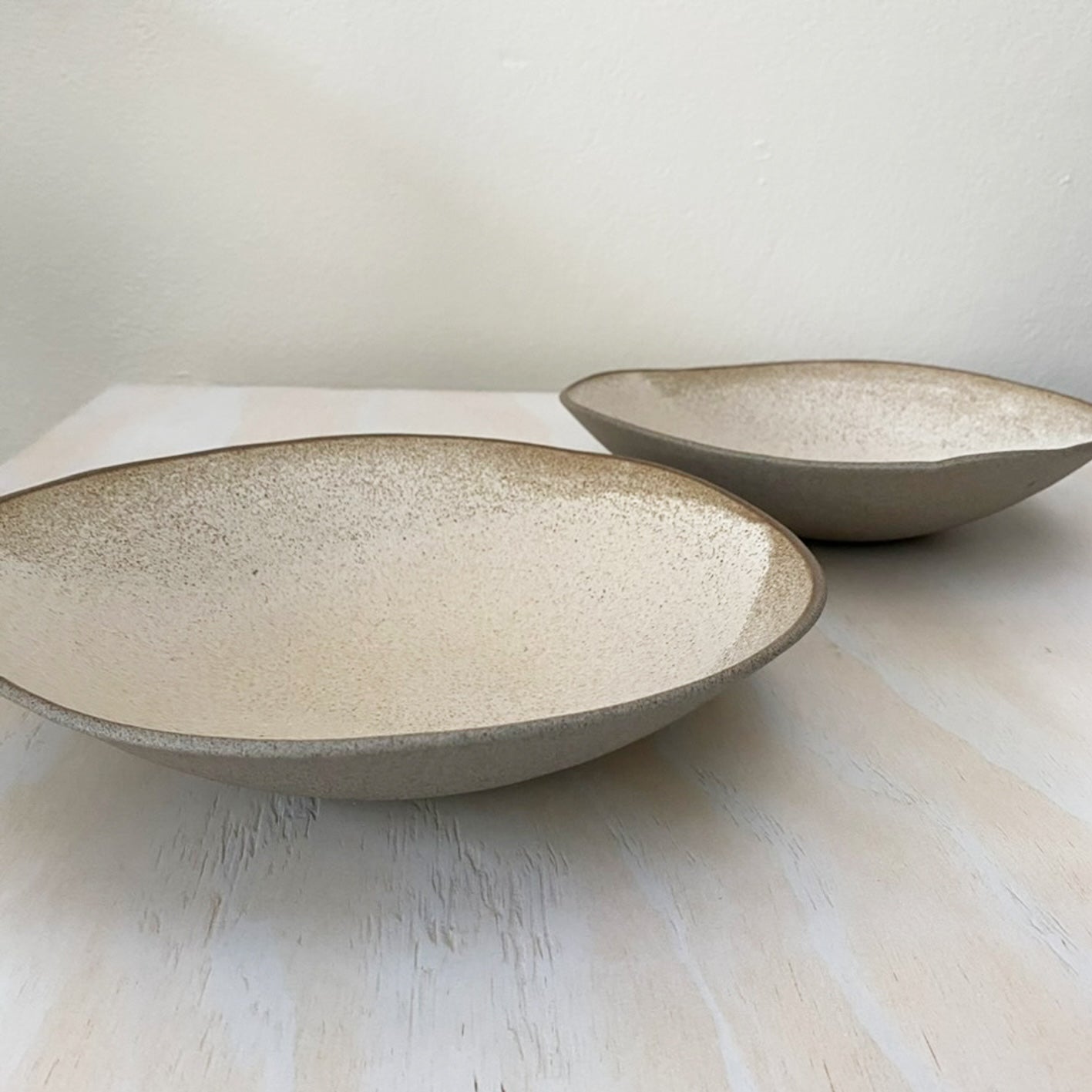 BOWL // VANILLA [Matte], pair (2)