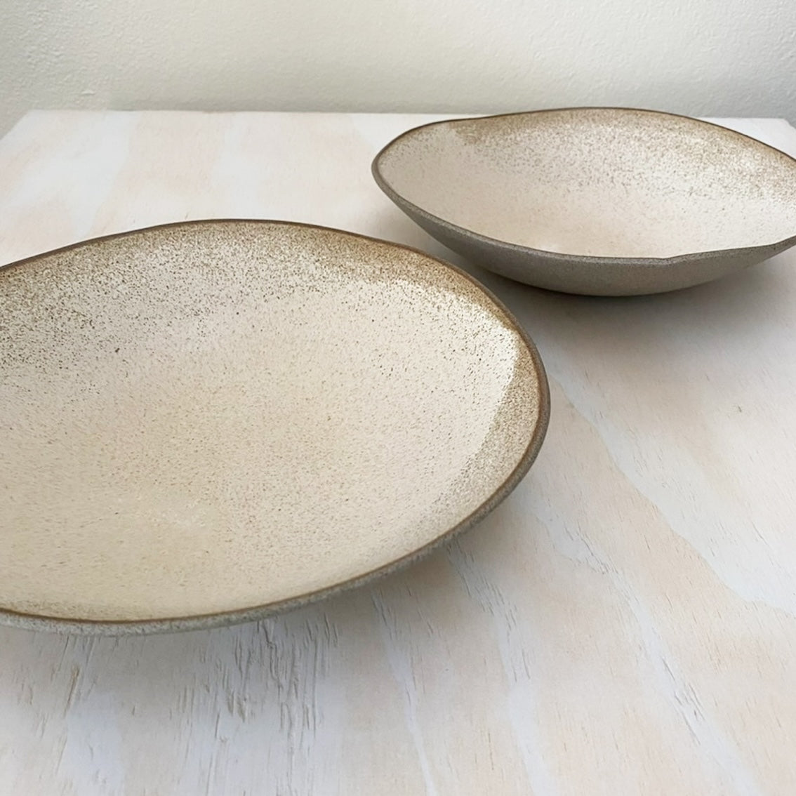 BOWL // VANILLA [Matte], pair (2)