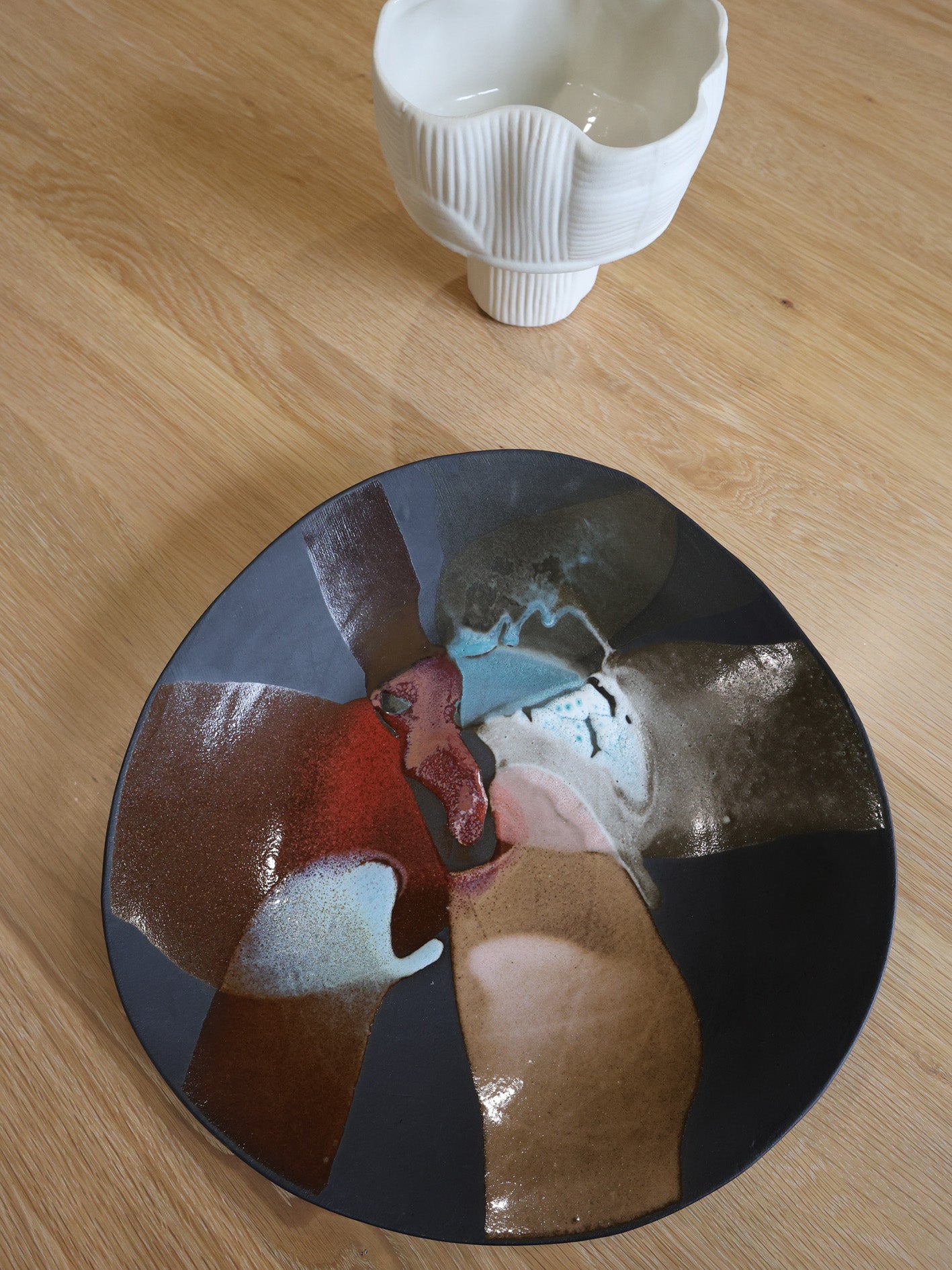 SERVING BOWL // Art Series PAINTED GLAZE