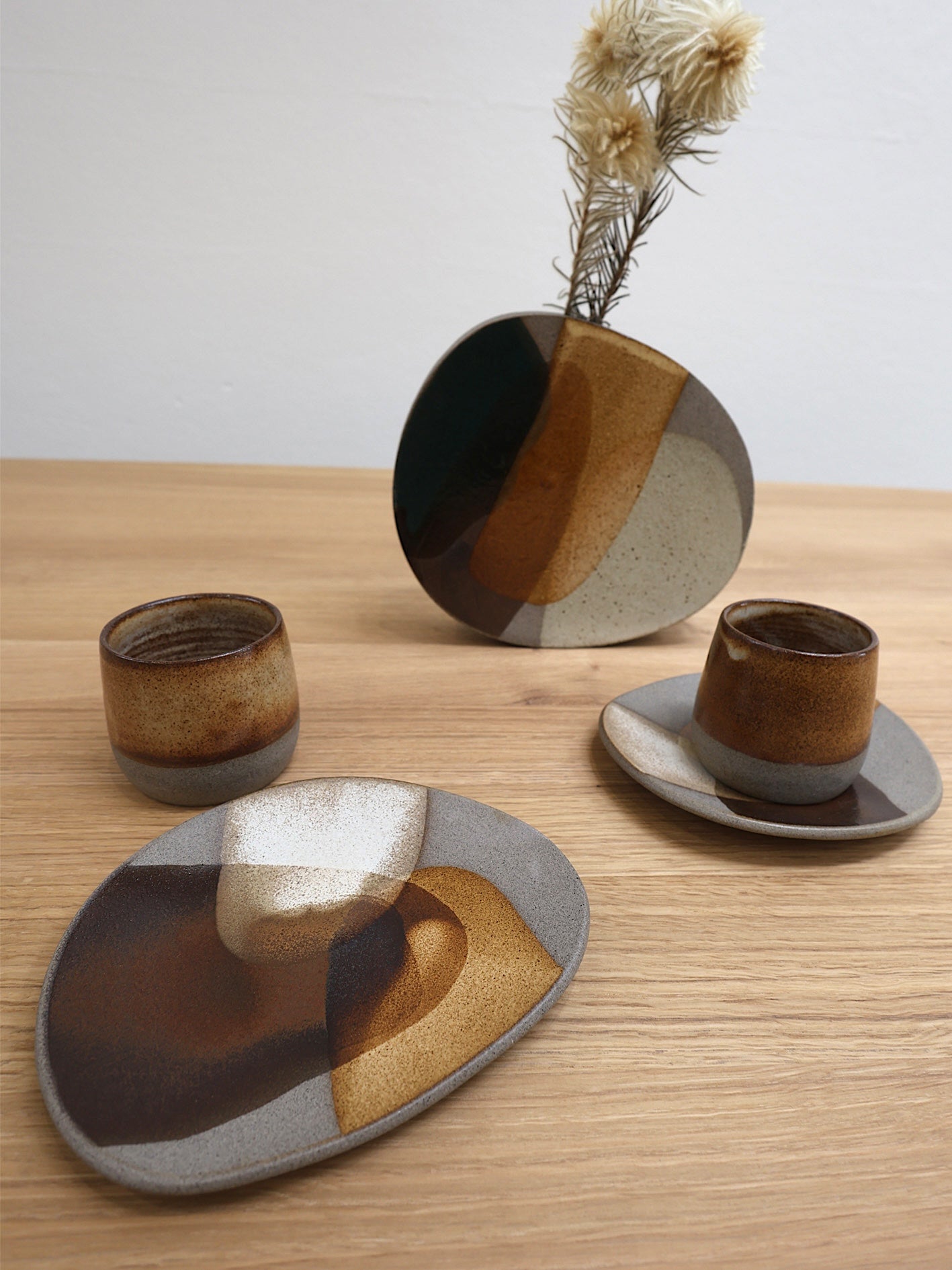 CUP & SAUCER // Art Series [EARTH]