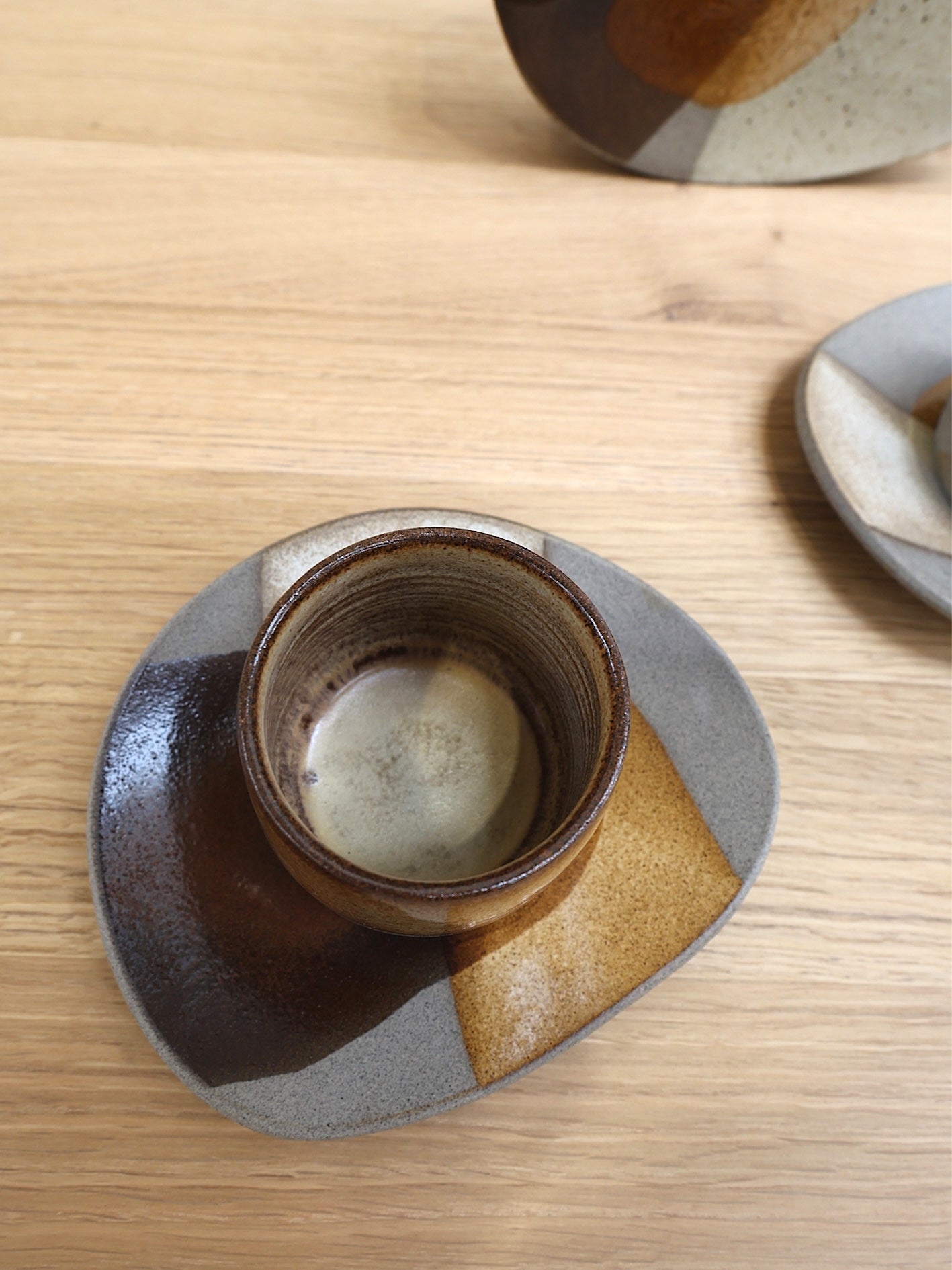 CUP & SAUCER // Art Series [EARTH]