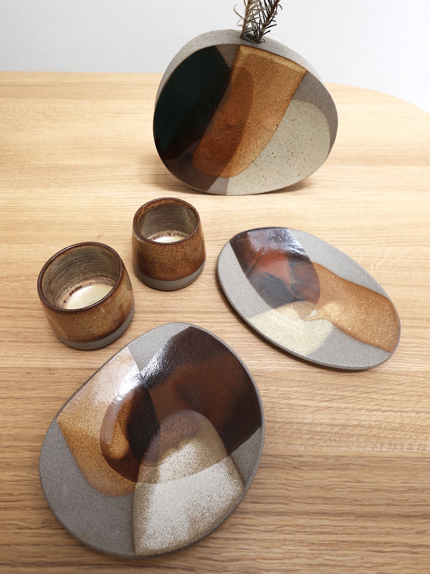 CUP & SAUCER // Art Series [EARTH]