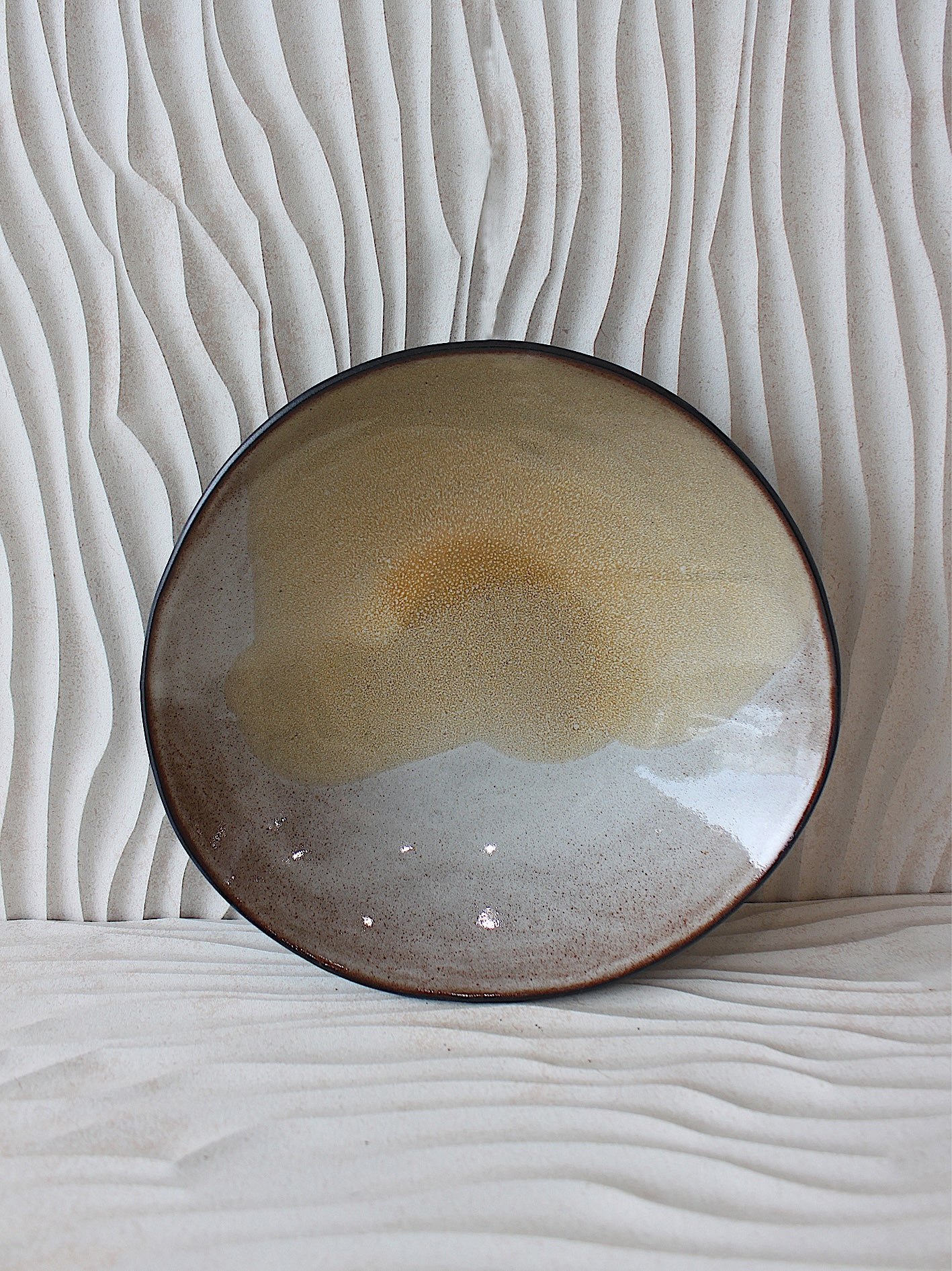 BOWL + MINI PLATE // ORANGE YOLK, [Gloss]