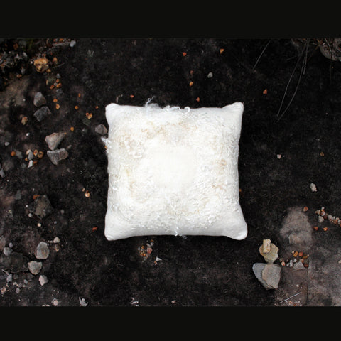 CUSHION // Hand felted wool