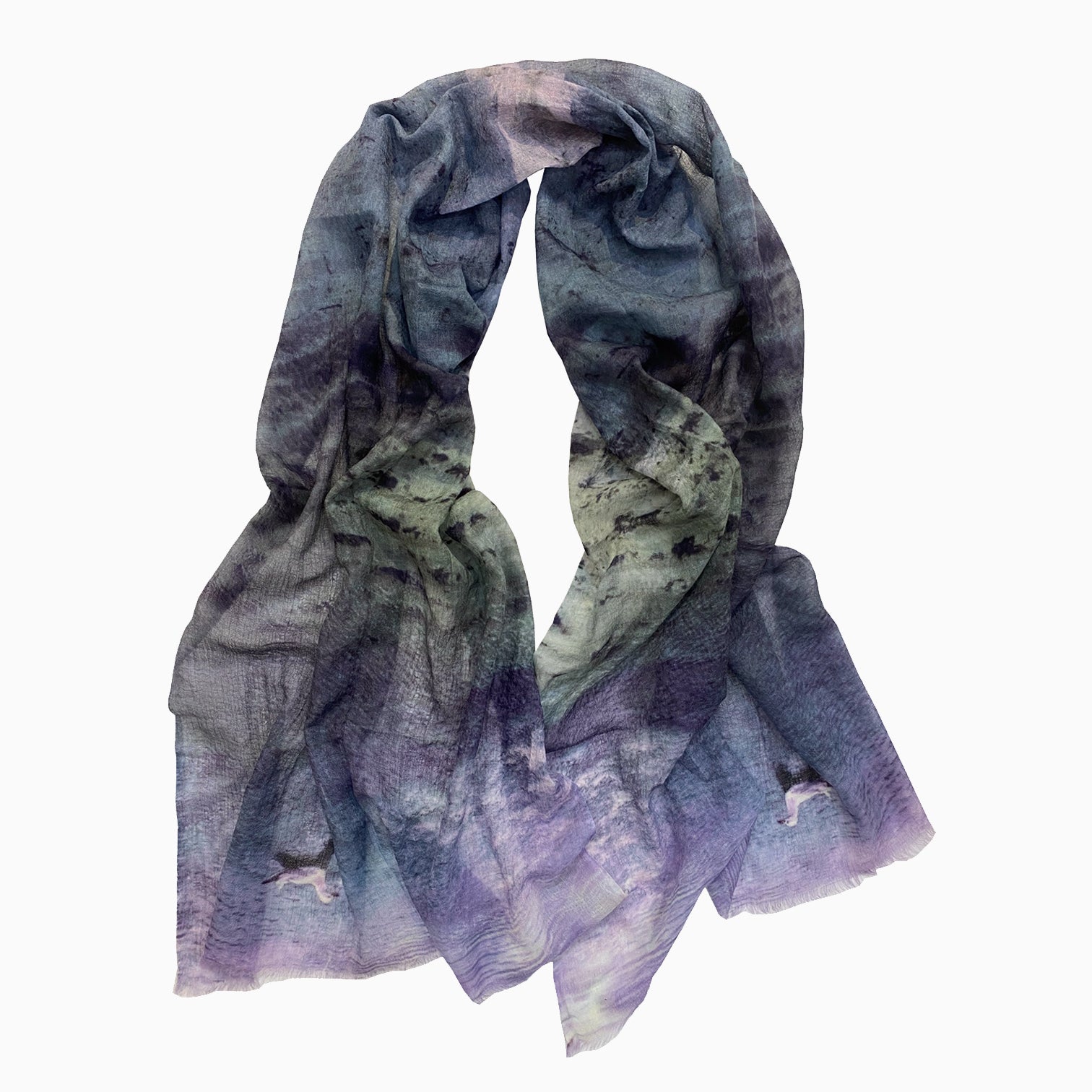 LUXURY SHAWL // Seagull