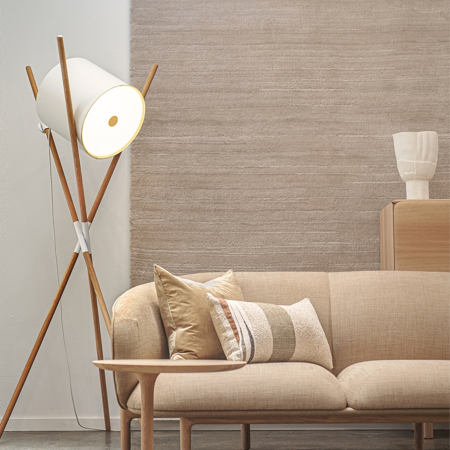 RUG // Kvadrat [Knotted] CASCADE #003