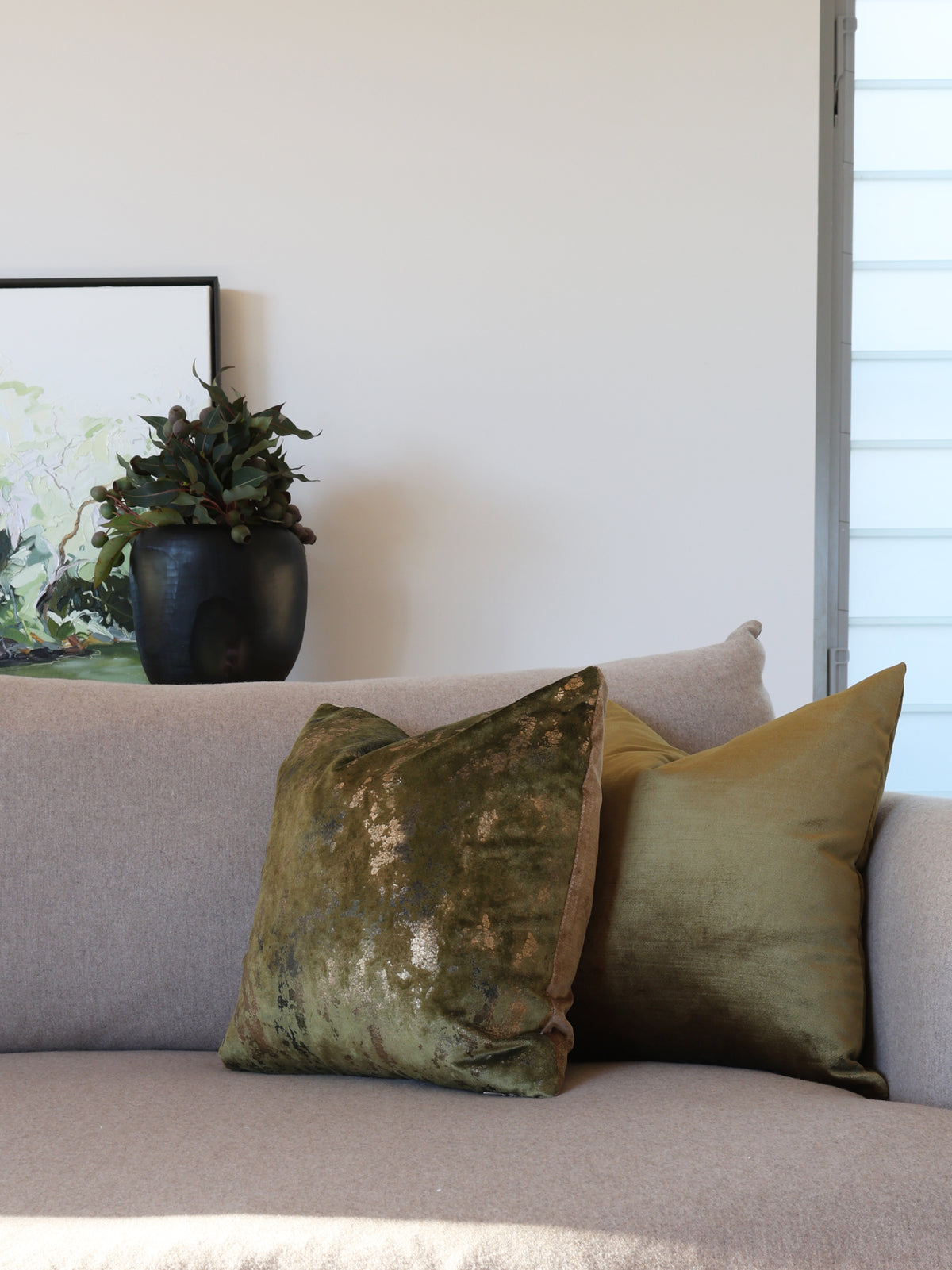 CUSHION // LEDBURY [Green]