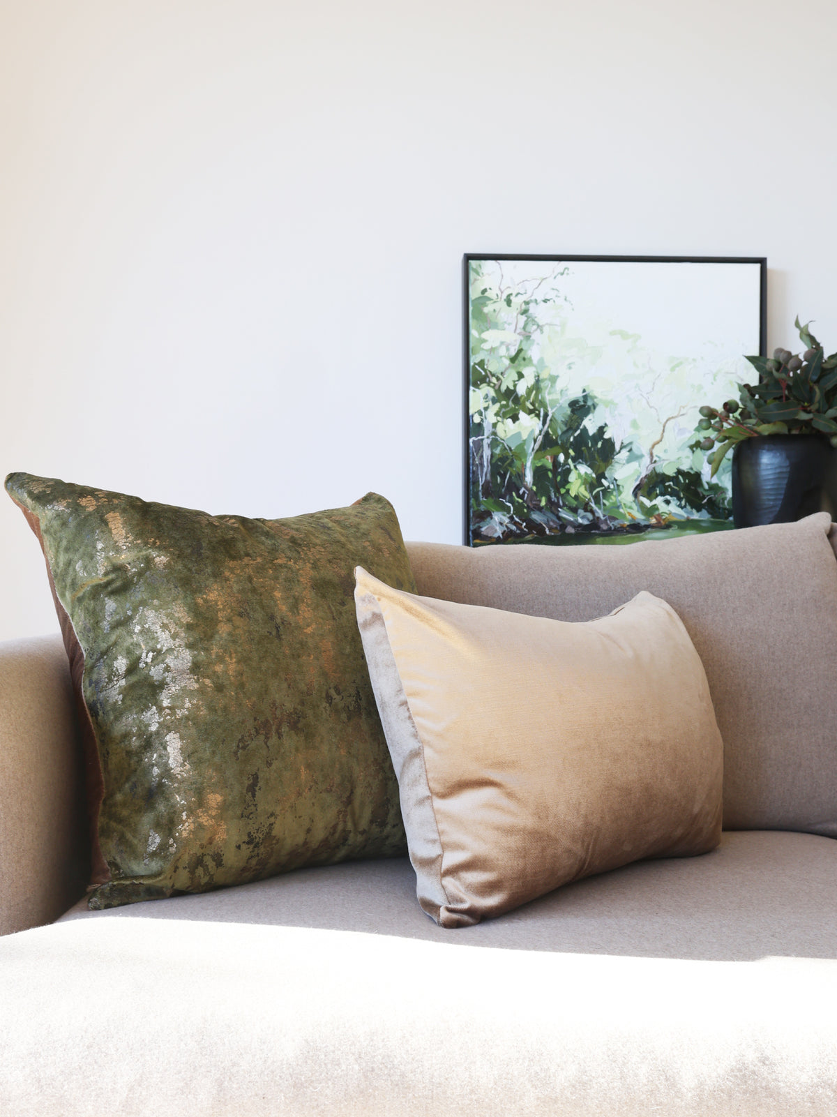 CUSHION // LEDBURY [Green]