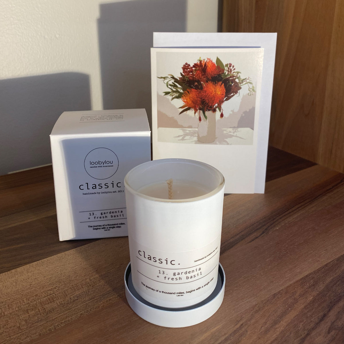 SOY CANDLE // GARDENIA #13 [180ml]