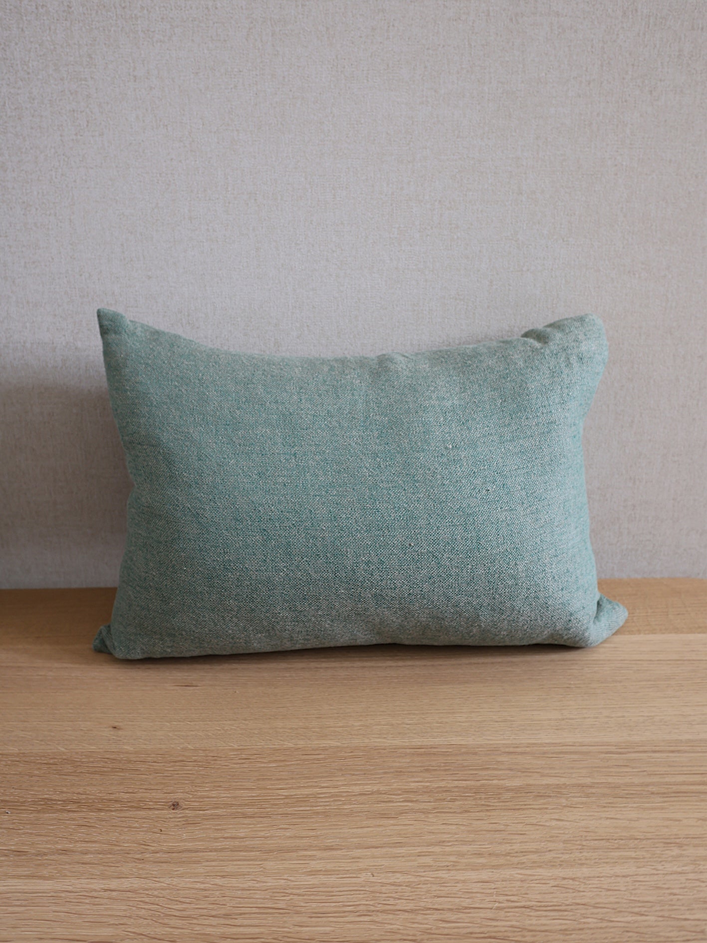 CUSHION // Belgian Linen, PASTURE [Oblong 35x50]
