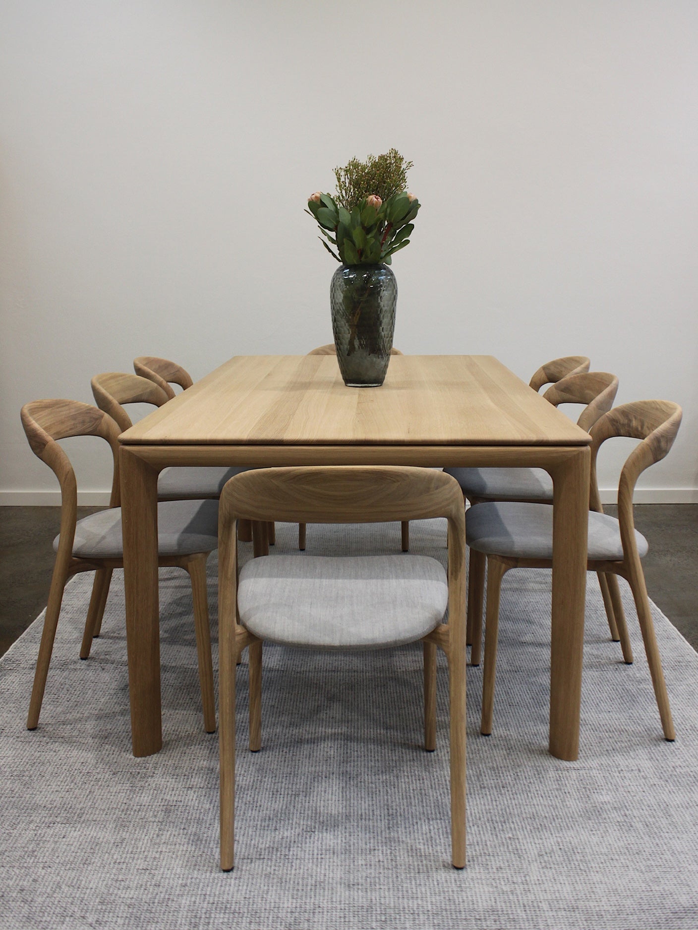 SALE - DINING SUITE // Neva & Neva Light, OAK [8 seats]
