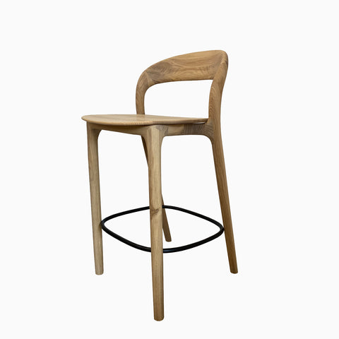 ARTISAN BAR CHAIR // Neva Light, OAK SEAT [65cm] *SALE*